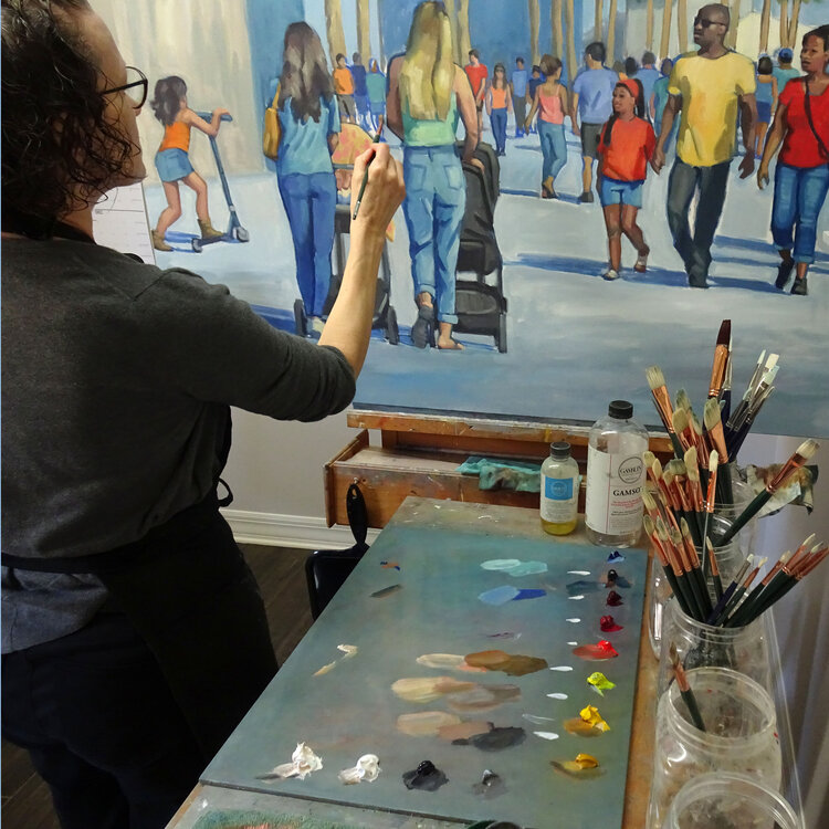 Art Studio Hazards: are mediums like Gamsol safe? — Linda Hugues