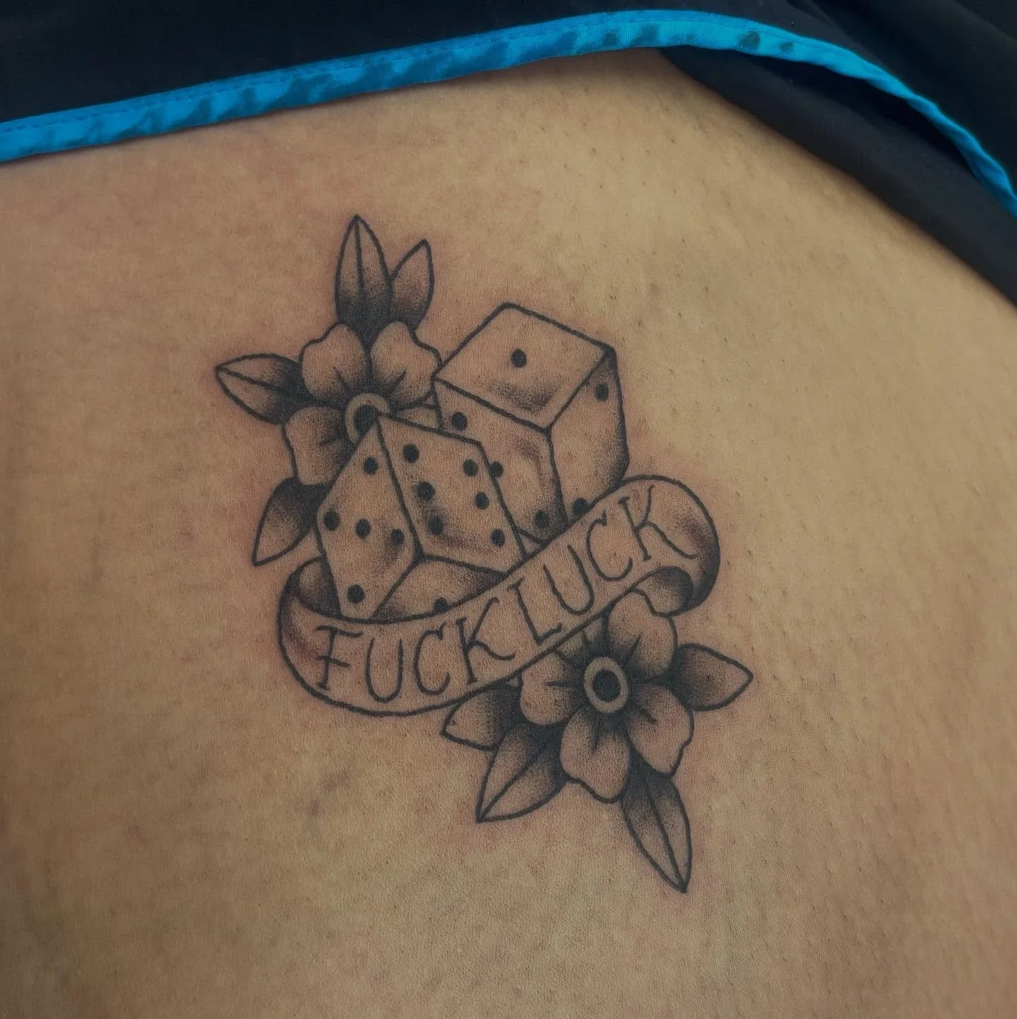 FUCK IT !! 

#americantraditionaltattoo #americantrad #tradtattoo #blackandgreytattoo #witattooartist