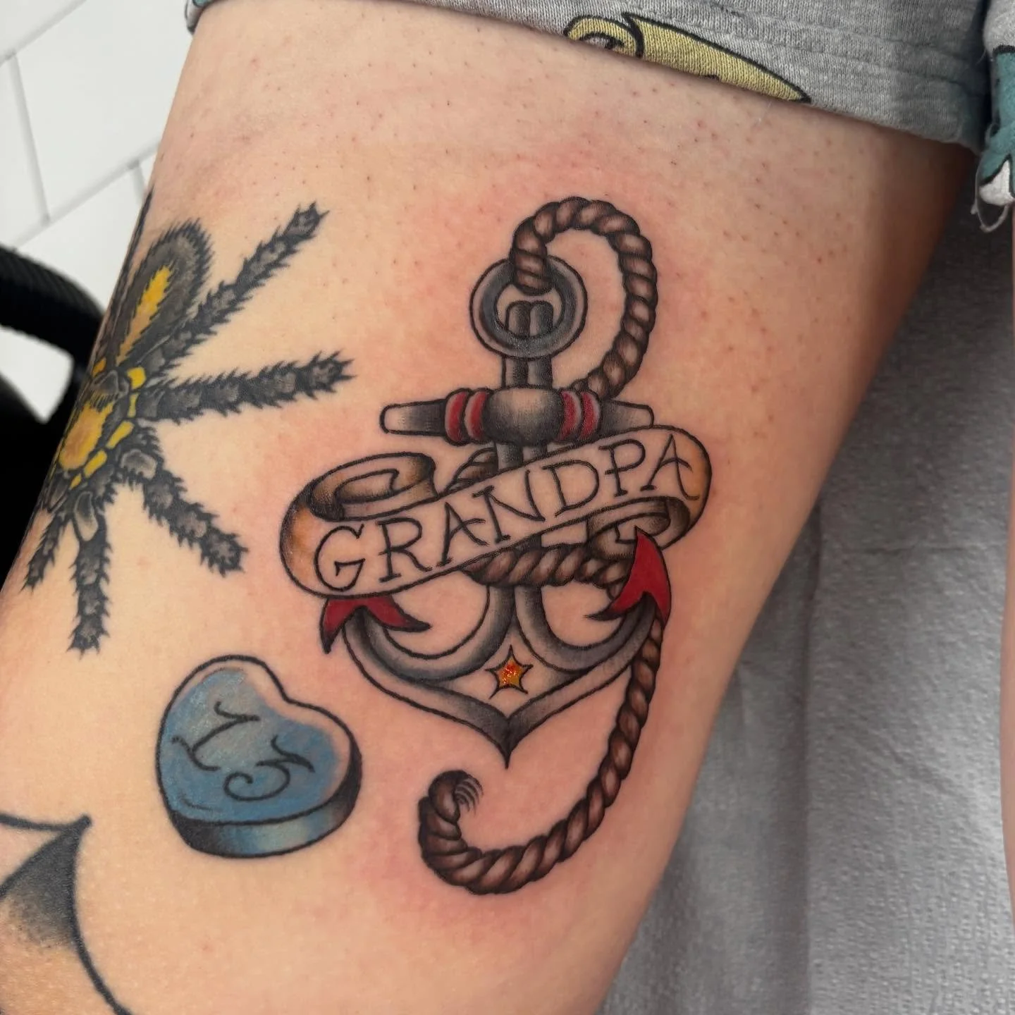 Make gramps proud💪

#americantrad #americantraditionaltattoo #industryinks #witattooartist #wisconsintattooartist