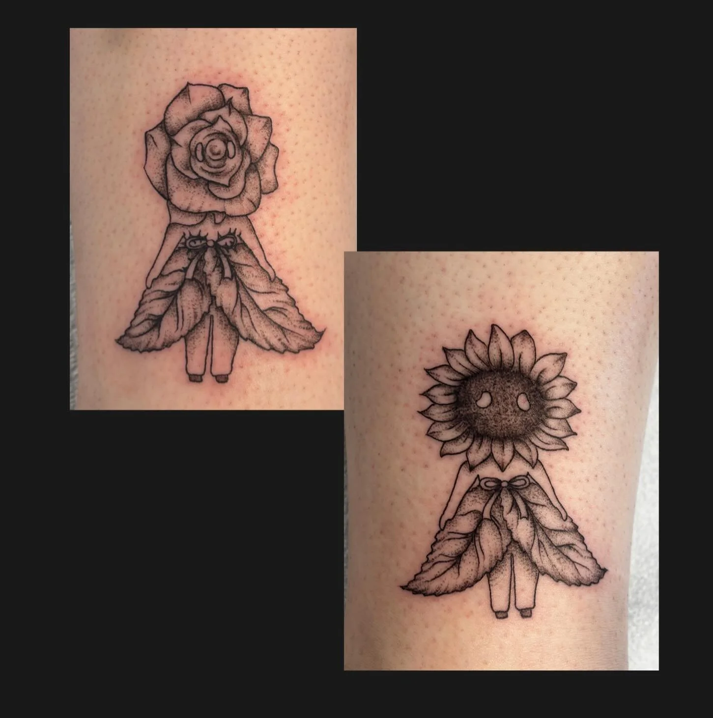 The cutest matching sister tattoos 🥹🥹

#matchingtattoo #sistertattoo #blackandgraytattoo #witattoo #witattooer
