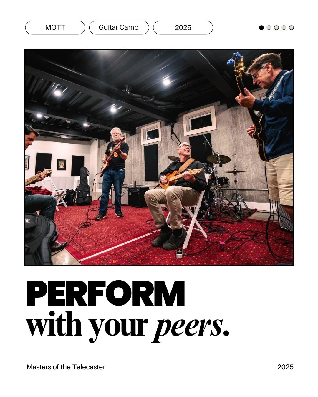 We couldn&rsquo;t have asked for a better way to close out the season. 💛

Masters of the Telecasters brought together incredible musicians, inspiring workshops, and the kind of moments you can only find here in the Catskills. From performing with pe