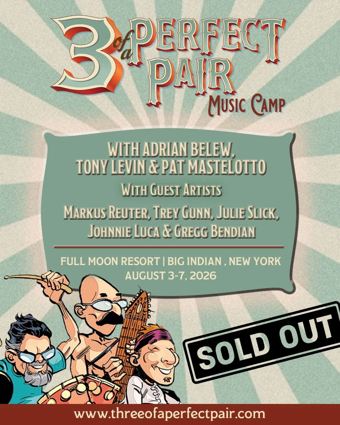 It&rsquo;s official &mdash; Three of a Perfect Pair is SOLD OUT! 🎉

Missed it this time? Make sure you&rsquo;re on the newsletter so you&rsquo;re first in line when the next event is announced 👀 Plus! Join the waitlist for the chance to snag a spot