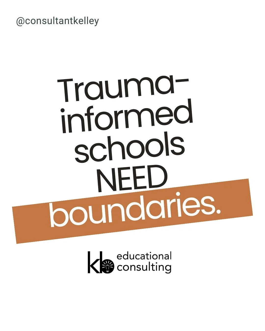 I think every year I spend time reminding folks that boundaries are, in fact, a trauma-informed practice. That it&rsquo;s really difficult to have trauma-informed spaces without them. This conversation has mostly been coming up so far these past few 