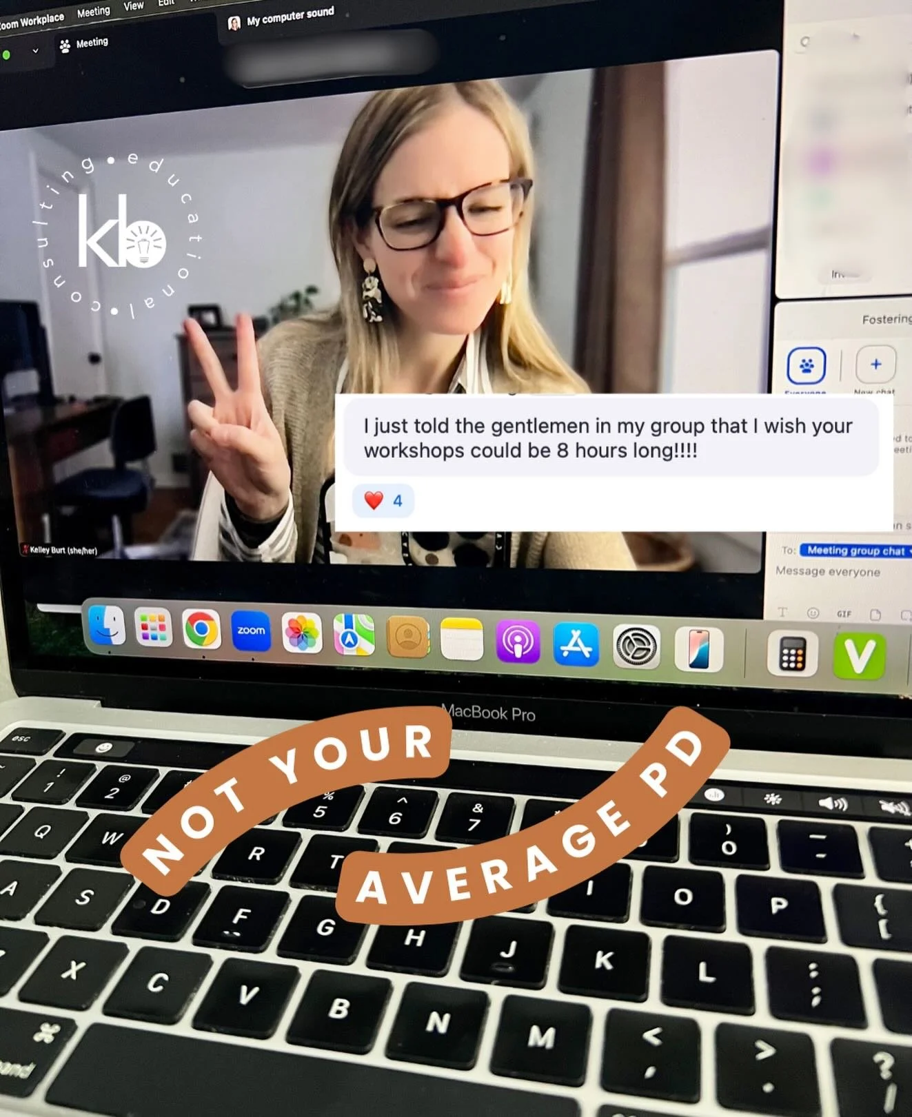 Some feedback from tonight&rsquo;s webinar:
&ldquo;I just told the gentlemen in my group that I wish your workshops could be 8 hours long!!!!!&rdquo;

Grateful, first of all, for this educator&rsquo;s excitement. And feeling the weight of that compli