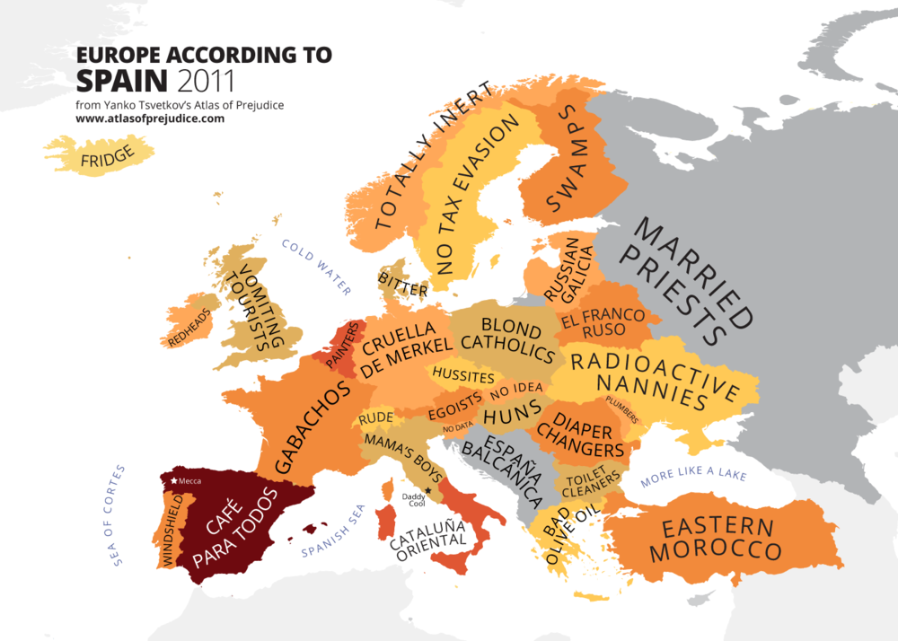 Europe According to Spain — Alphadesigner