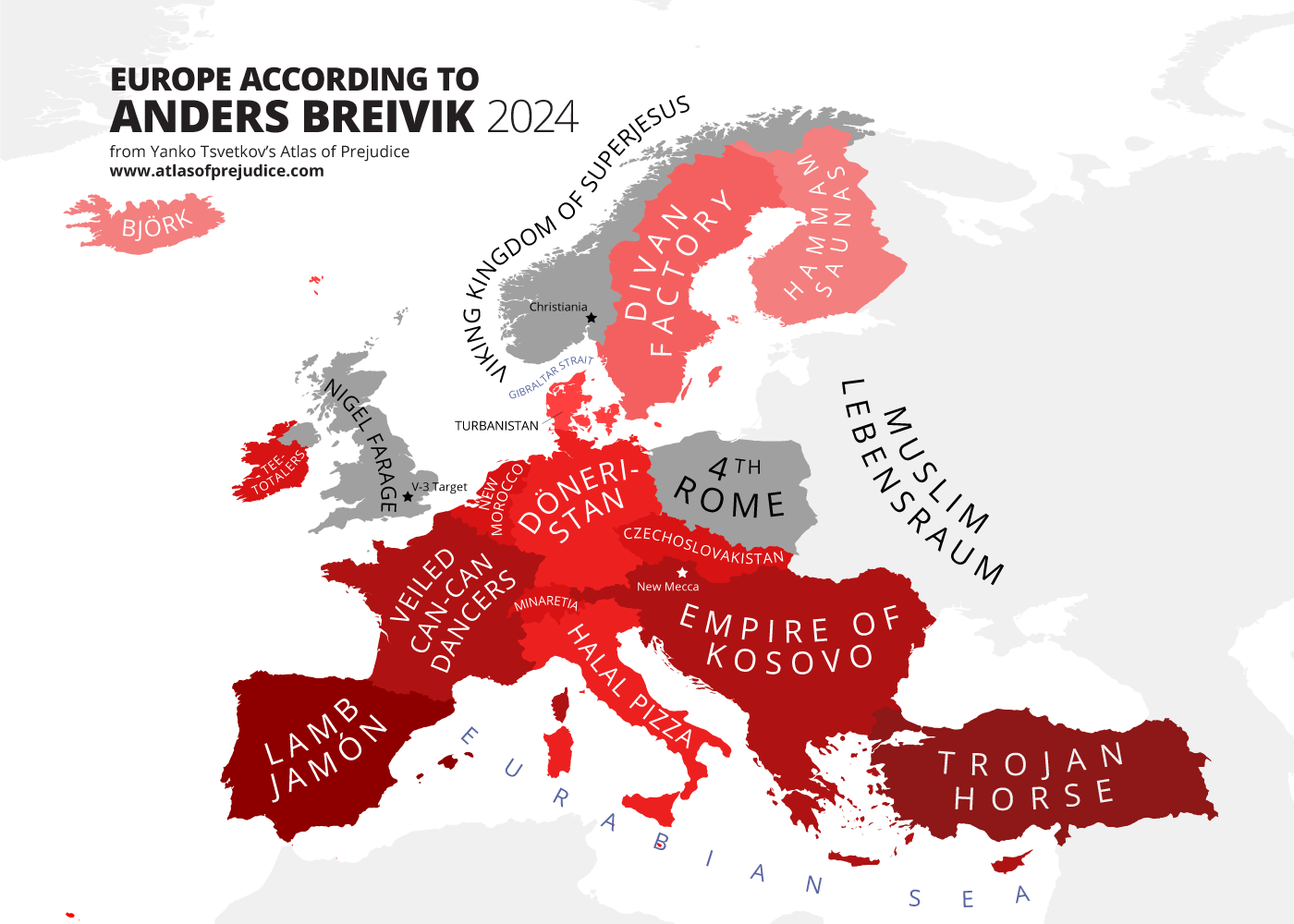 Europe According to Anders Breivik