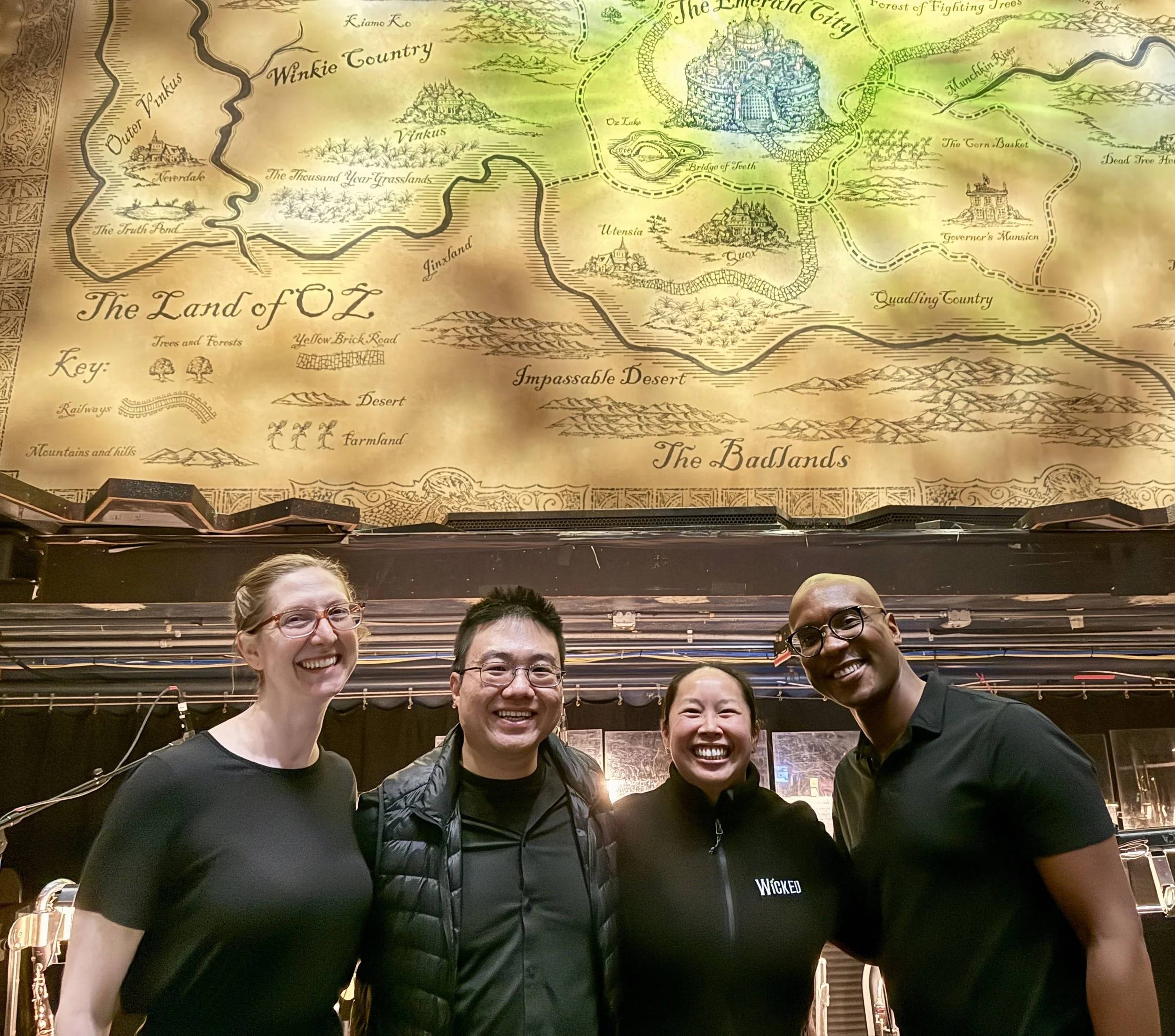 Wicked National Tour Keyboard Krab Committee!