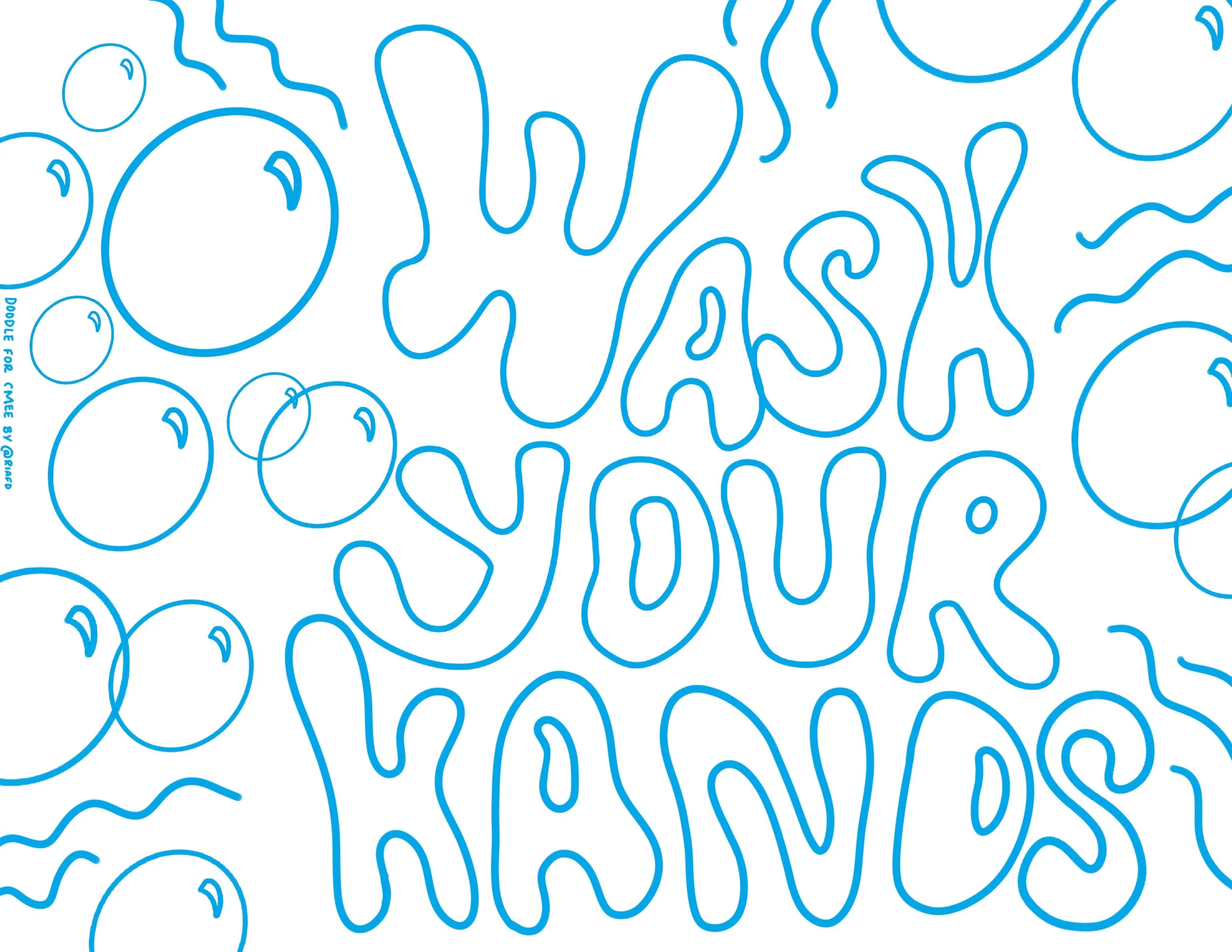 Coloring page created in response to an open call from Children's Museum of the East End.