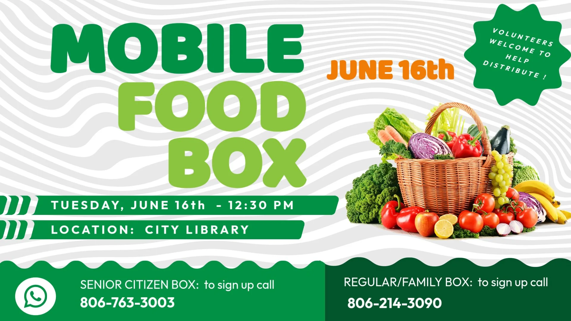 Food Box Pantry - 6/16/26 12:30 PM