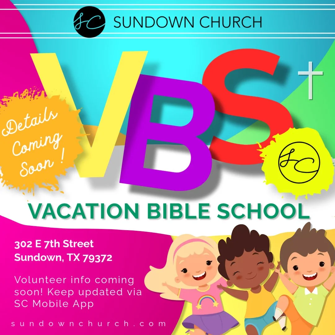 VACATION BIBLE SCHOOL*