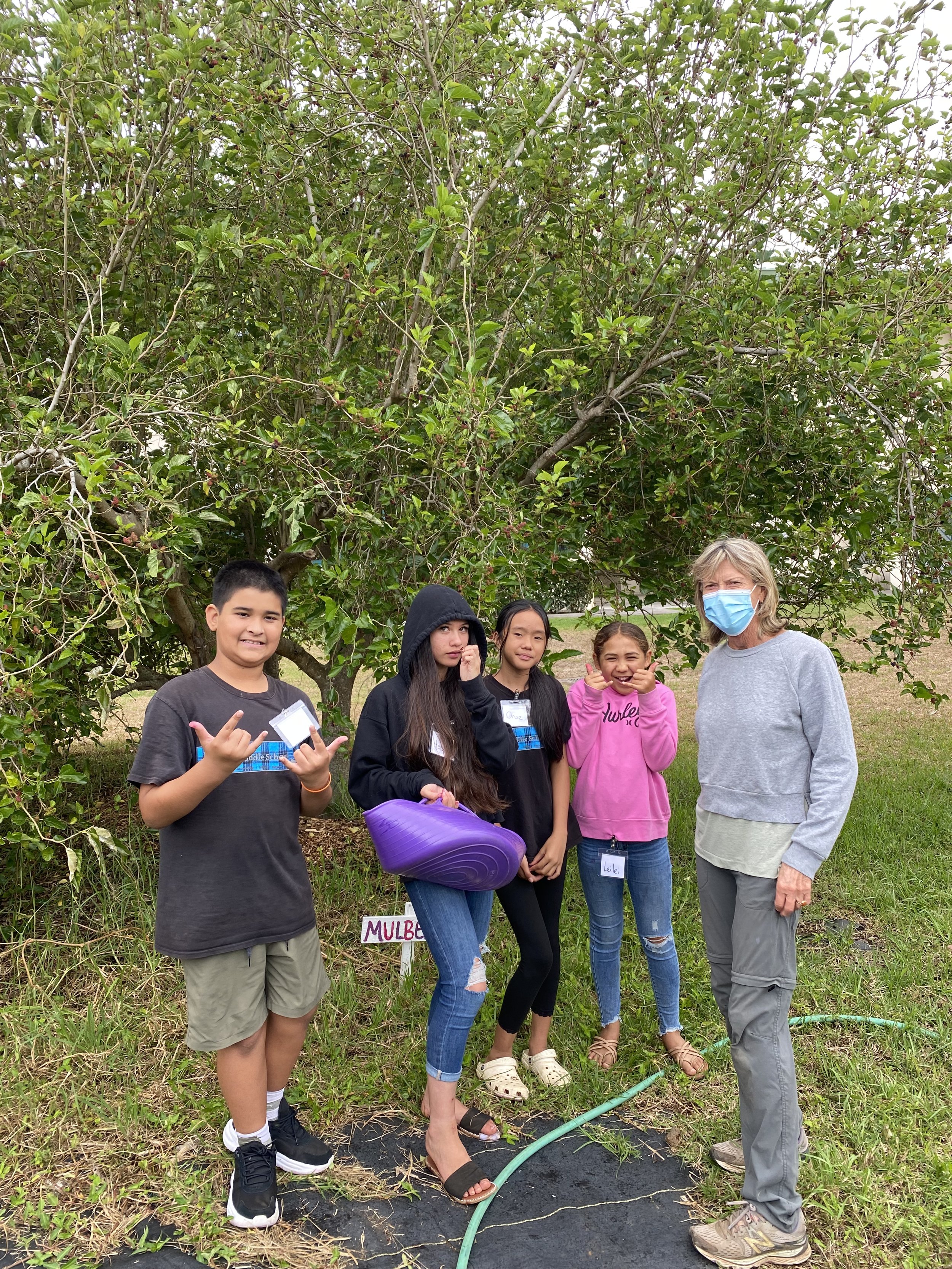 GC harvesting mulberries.JPG