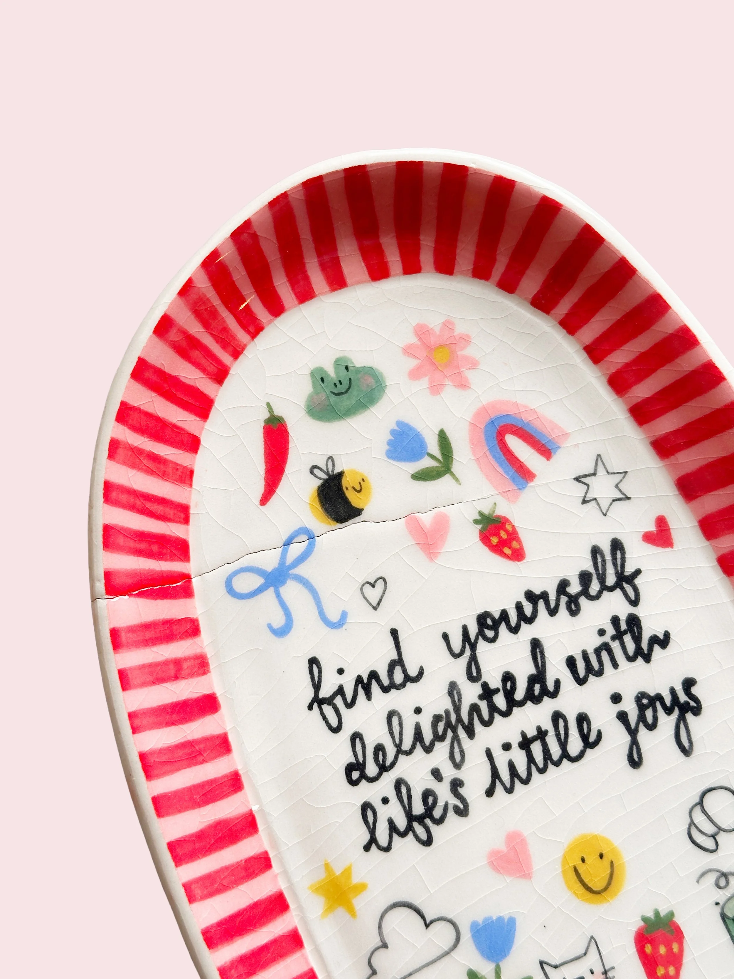 SECOND - Delighted - Plate