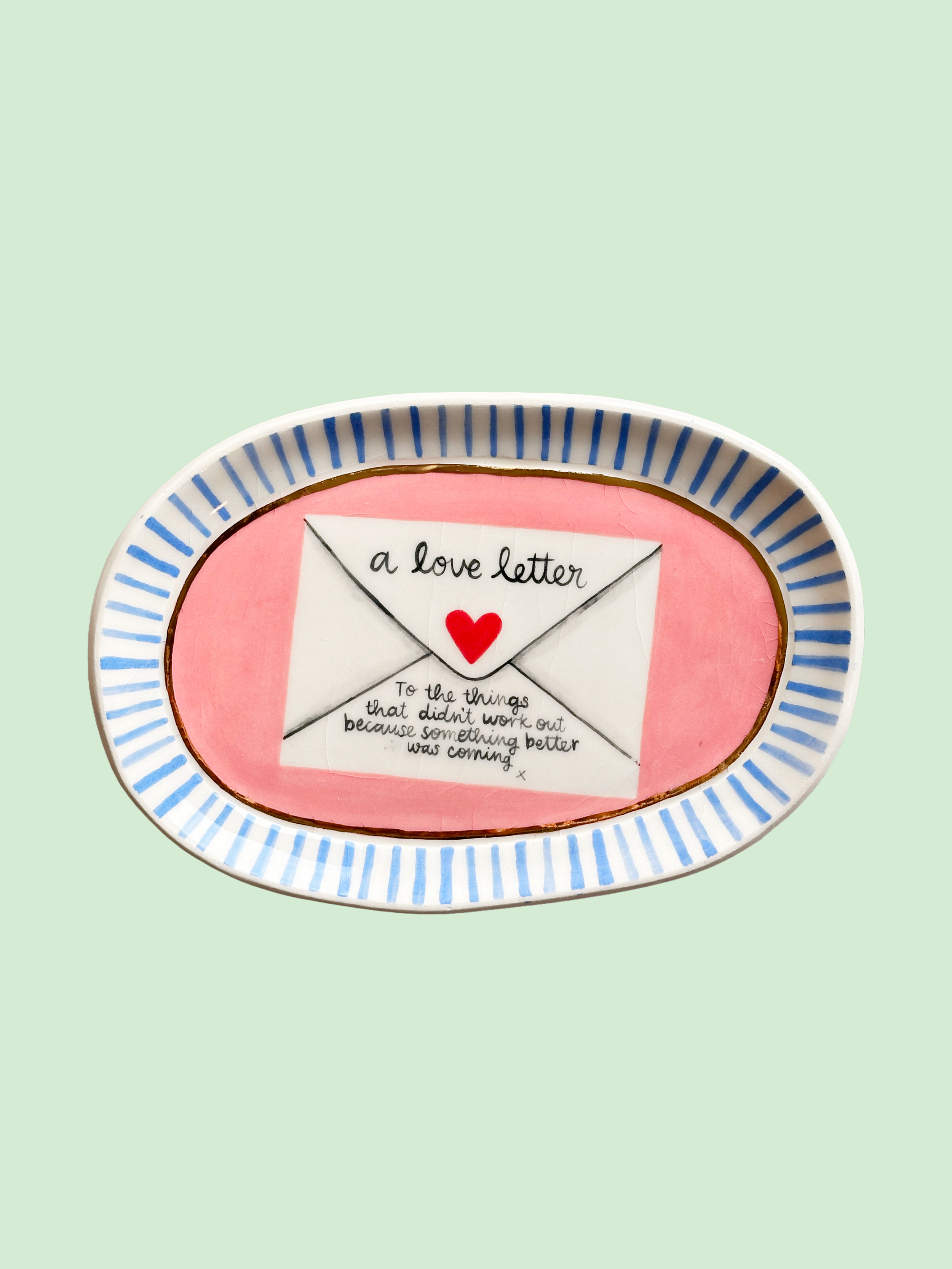 A Love Letter - Plate