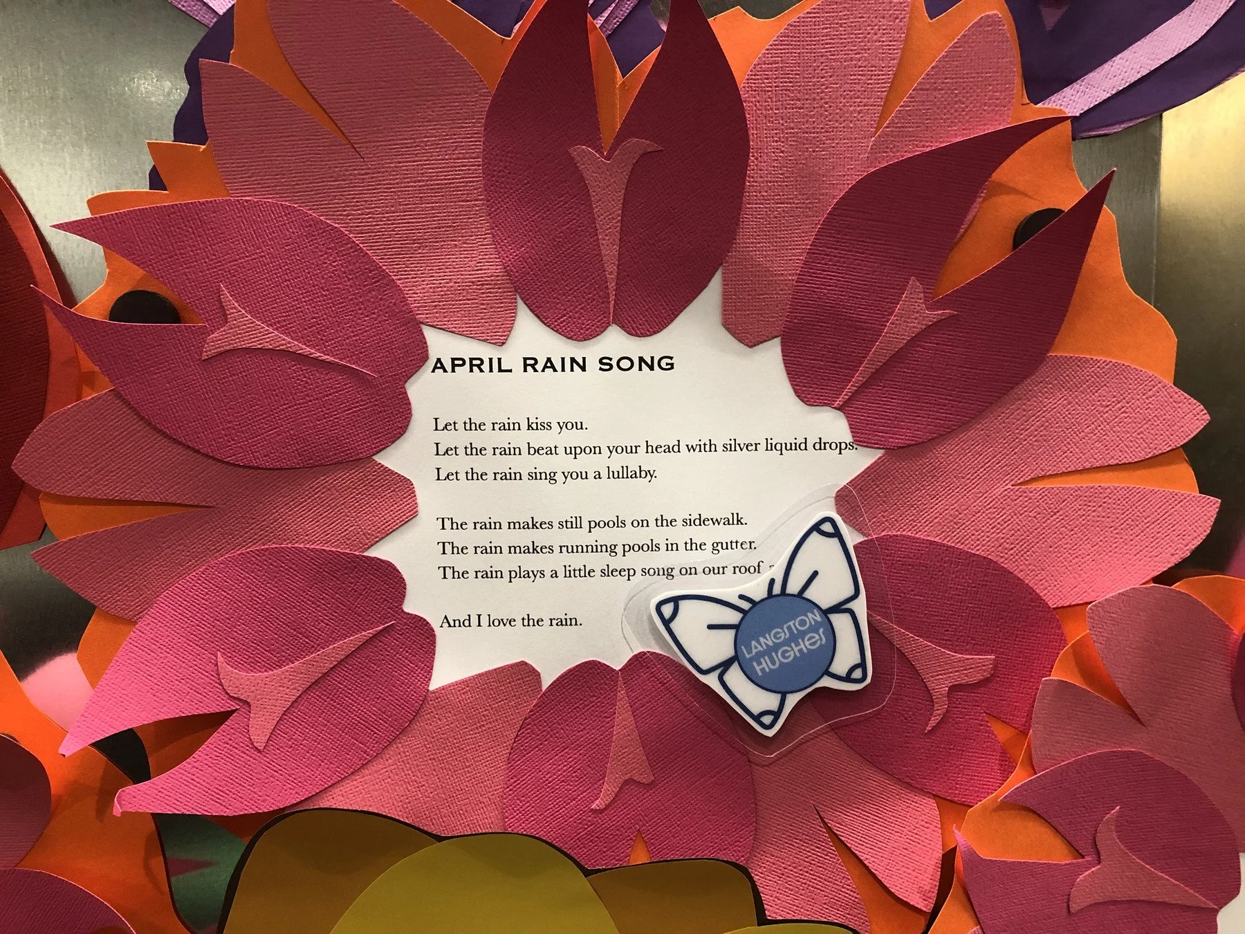 April rain song poem