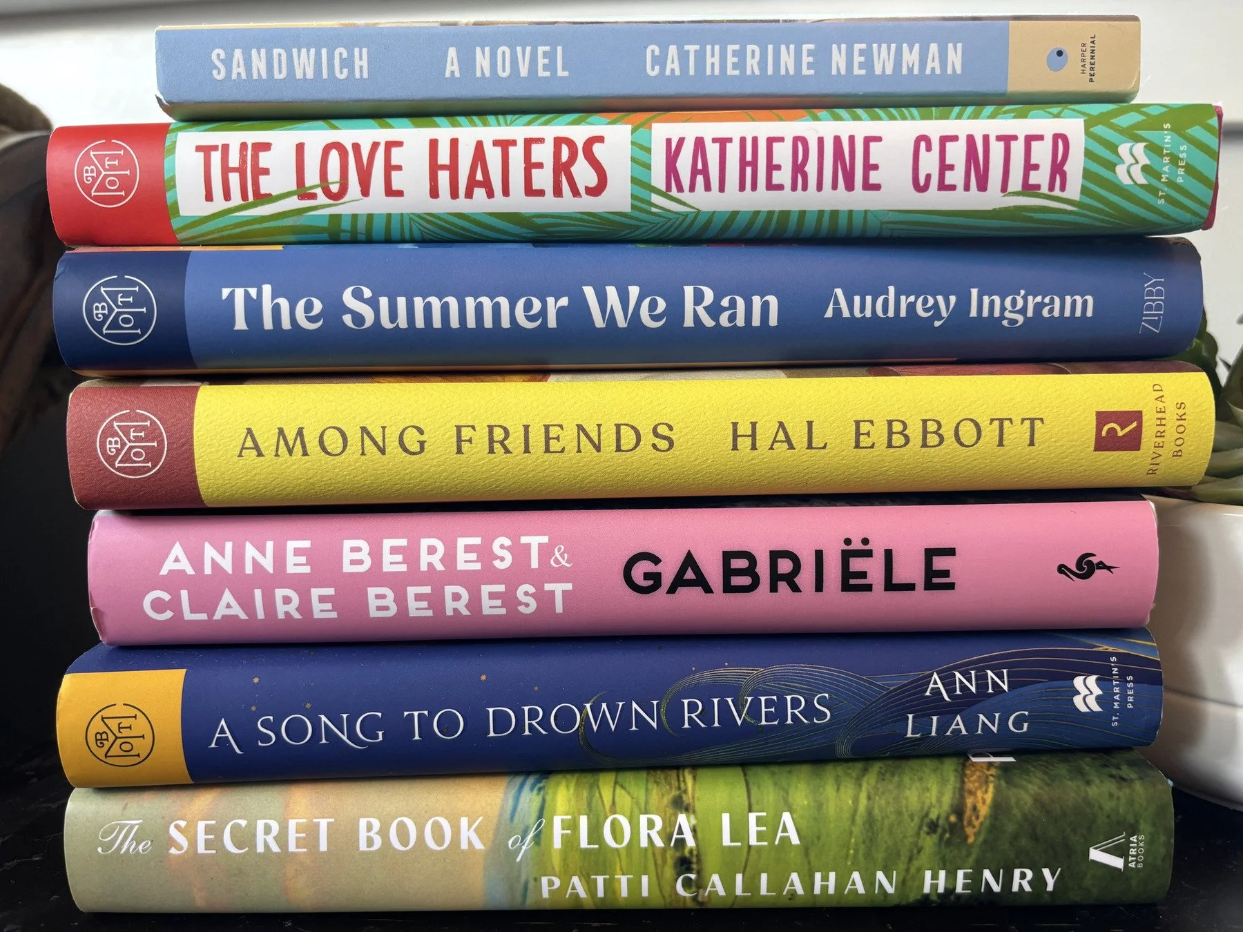 stack of favorite books