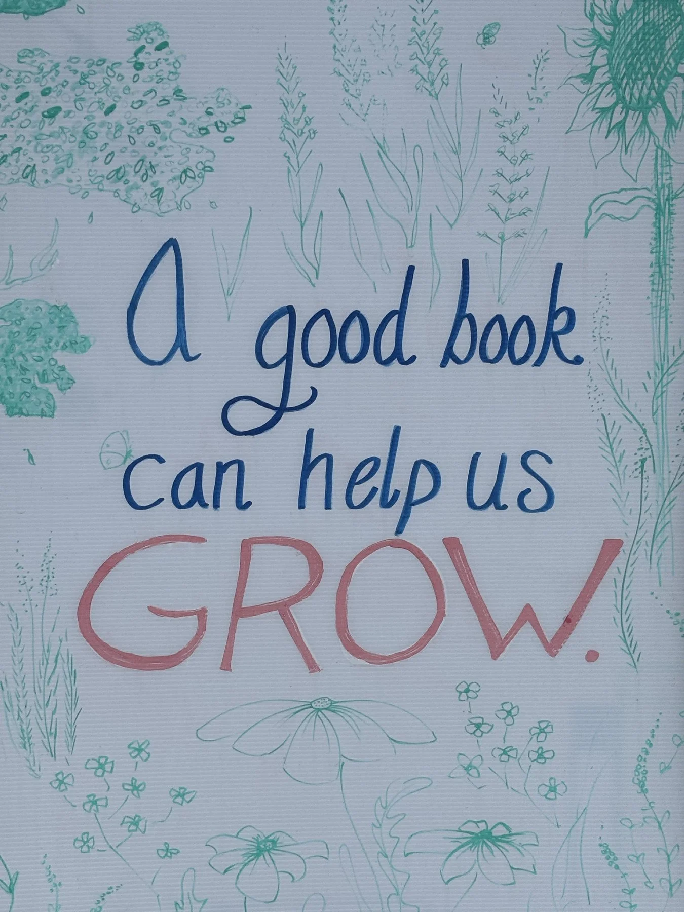 Quote: A good book can help us grow