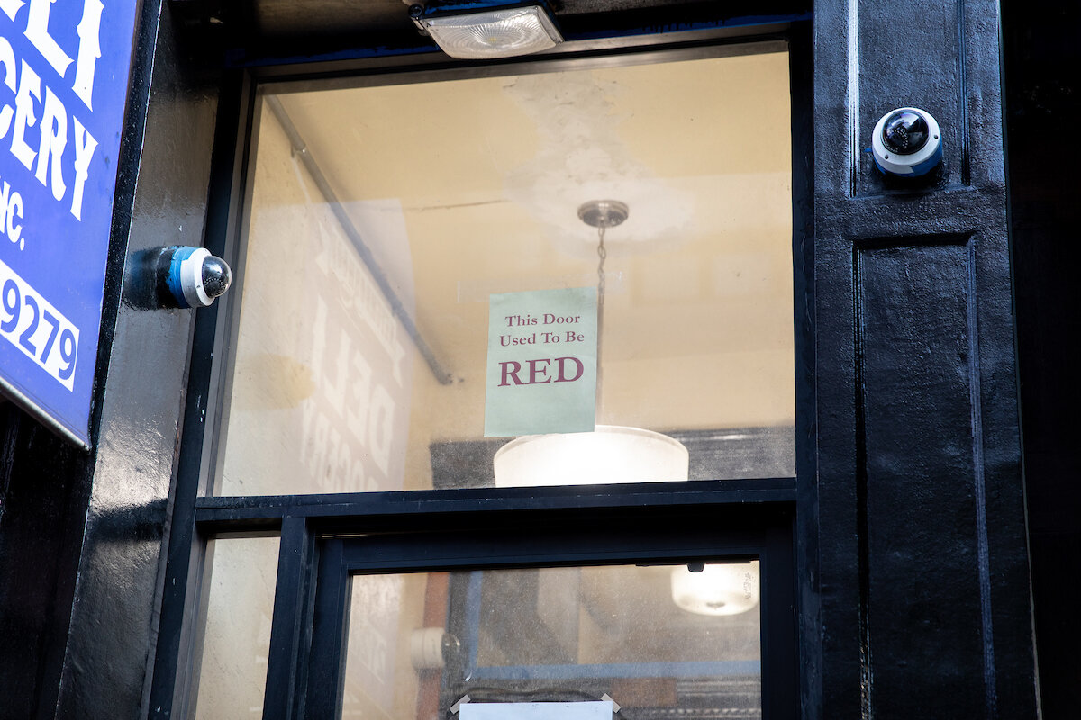 This Door Used to be Red