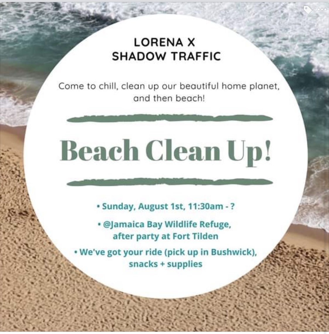 Beach Cleanup held at Jamaica Bay