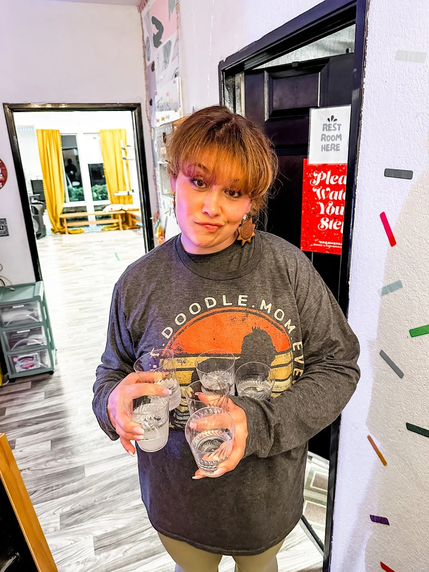 New year new water bottle perhaps? 🤪 PSA 📢 please remember to bring your water bottle to class dancers! Thank you Miss Amy for cleaning up the endless cups 👀