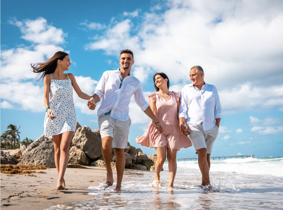 Portrait and celebration photography session in South Florida