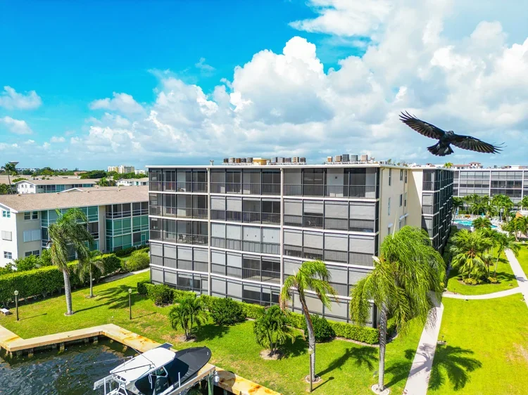 Real estate and drone photography for a South Florida property