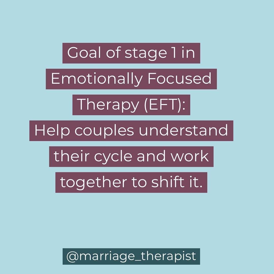 Do you see a pattern of how you and your partner handle conflict? 
Couples come into therapy with 4 cycles in their relationships. I will be doing a series of posts to help couples understand their cycles of interactions. This is so important for cou