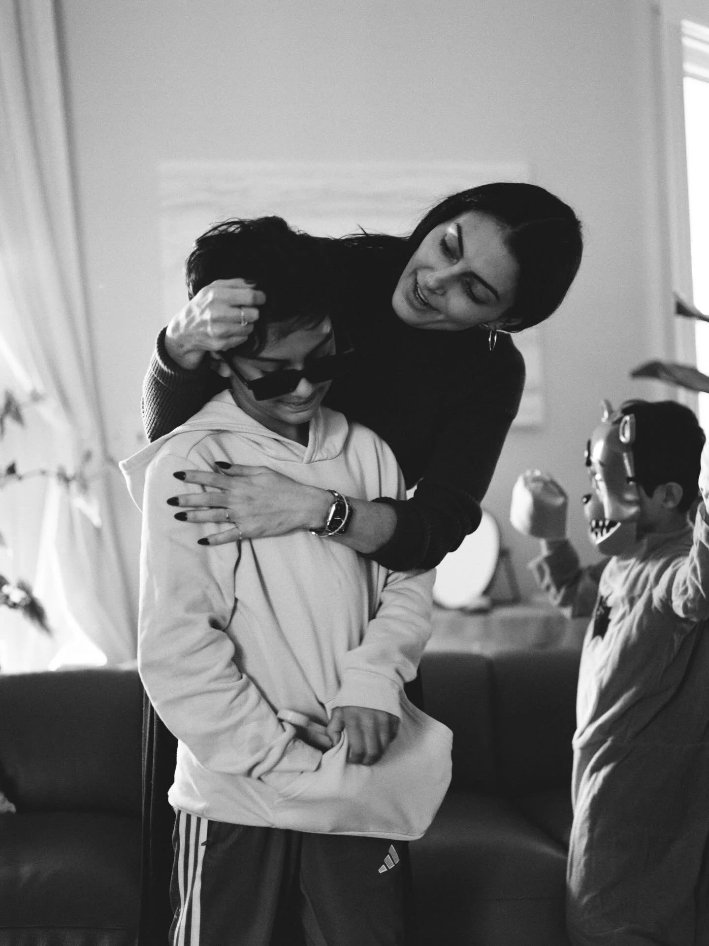 Motherhood moves between the absolutely ordinary and the board-line surreal with remarkable ease.