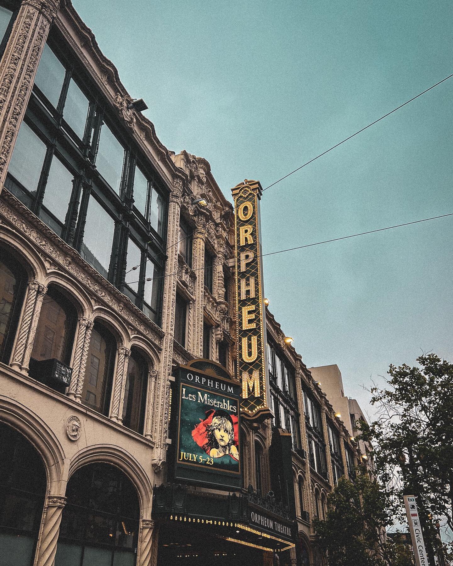 orpheum theatre, les mis opening night ♫ san francisco, ca (6.5.23)