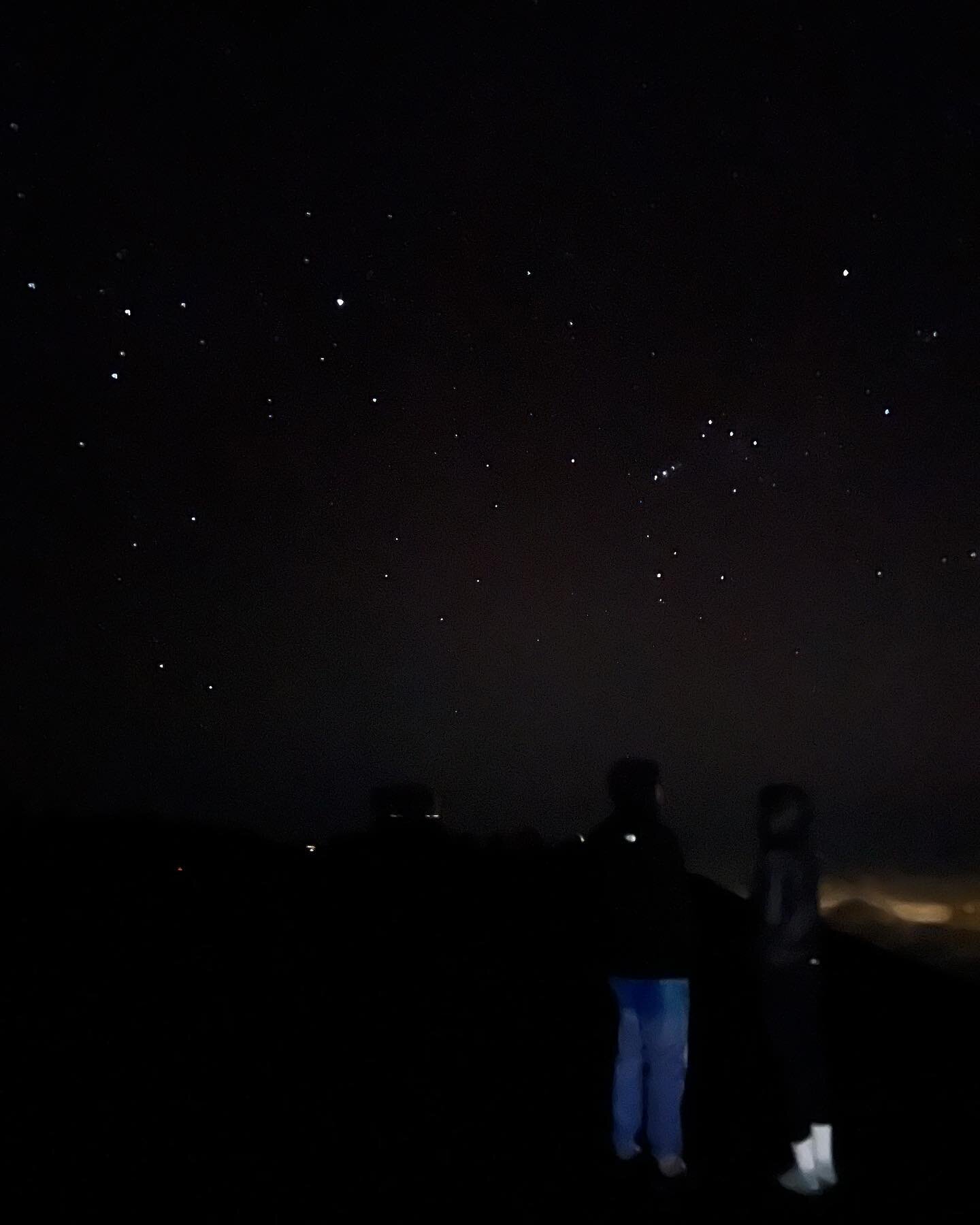 orion &amp; his surrounding stars, from haleakala national park summit ☾ 4/23/23