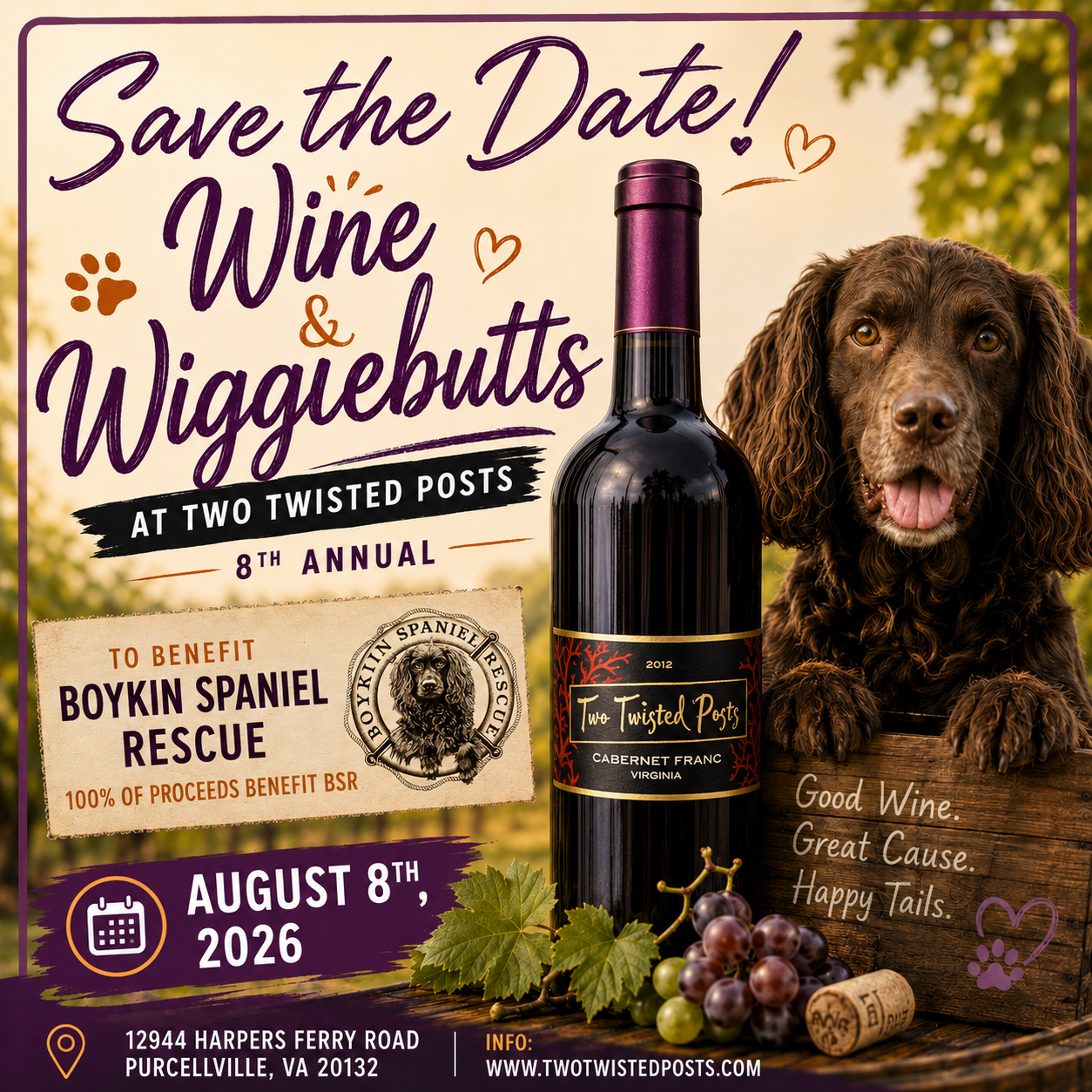 Wine and Wigglebuts 