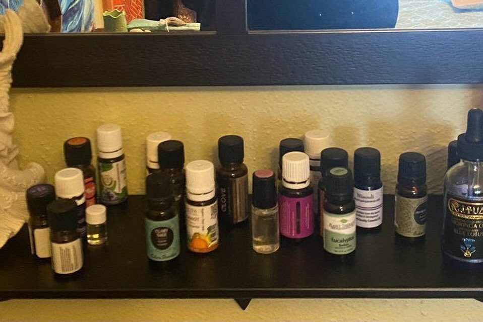 My spiritual supports include essential oils. 

Essential oils are used for more than physical natural health options. There are spiritual and energetic supports that extend from their properties as well! I have found that they provide support with r