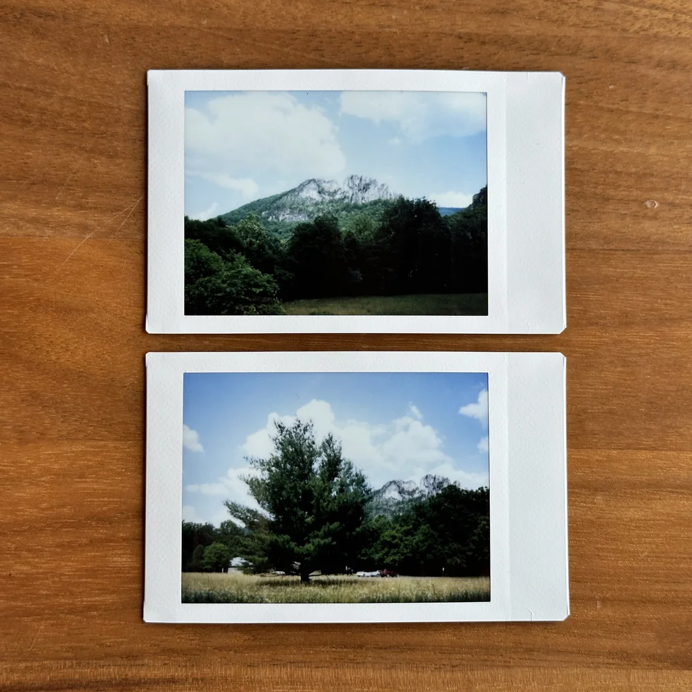   (Seneca Rocks visitors center)  