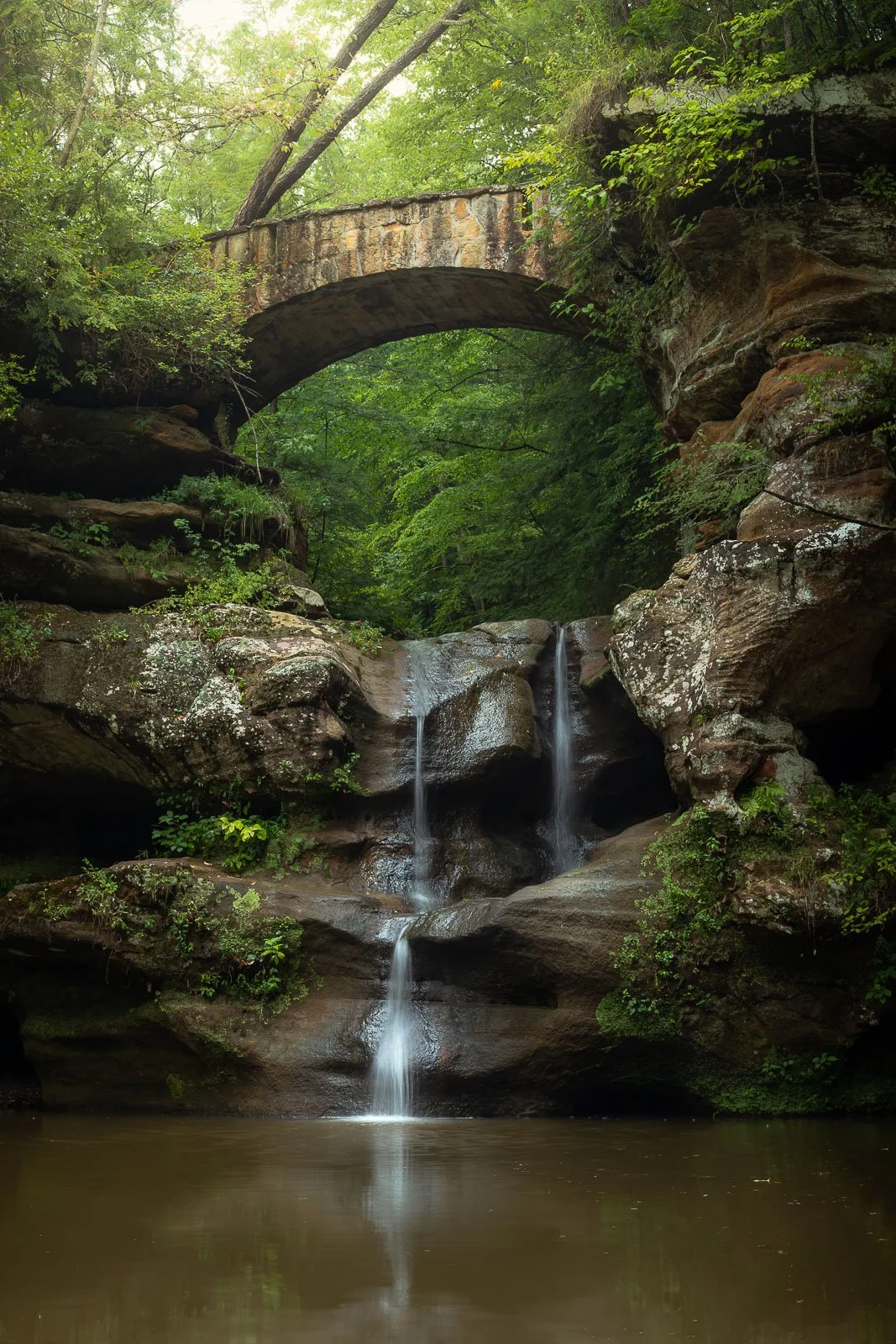 Waterfall Hocking Hills Ohio