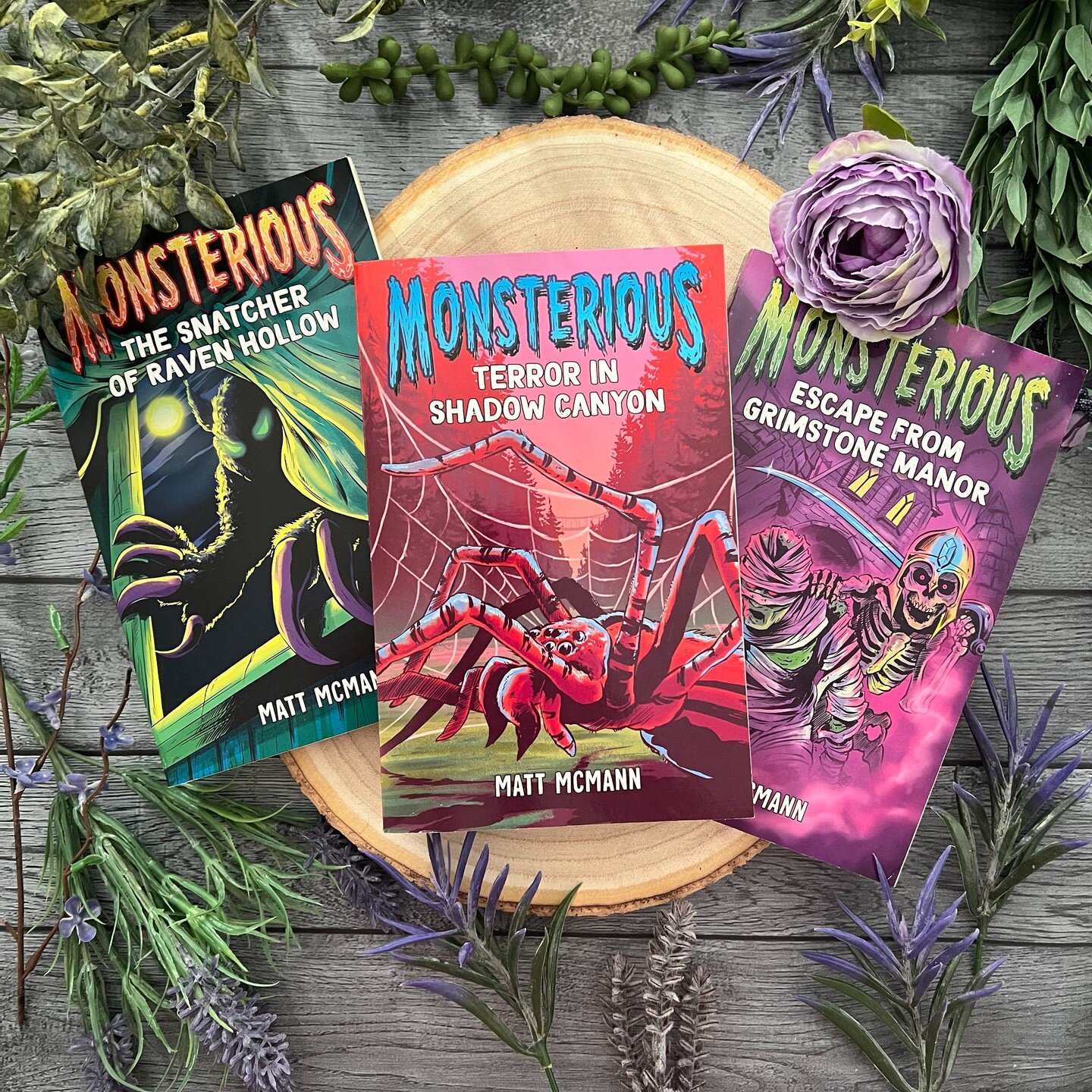 If you&rsquo;re looking for a fun and spooky MG series, definitely check this one out! They&rsquo;re short and sweet and perfect for fall! #monsterious #mgbooks #tbr