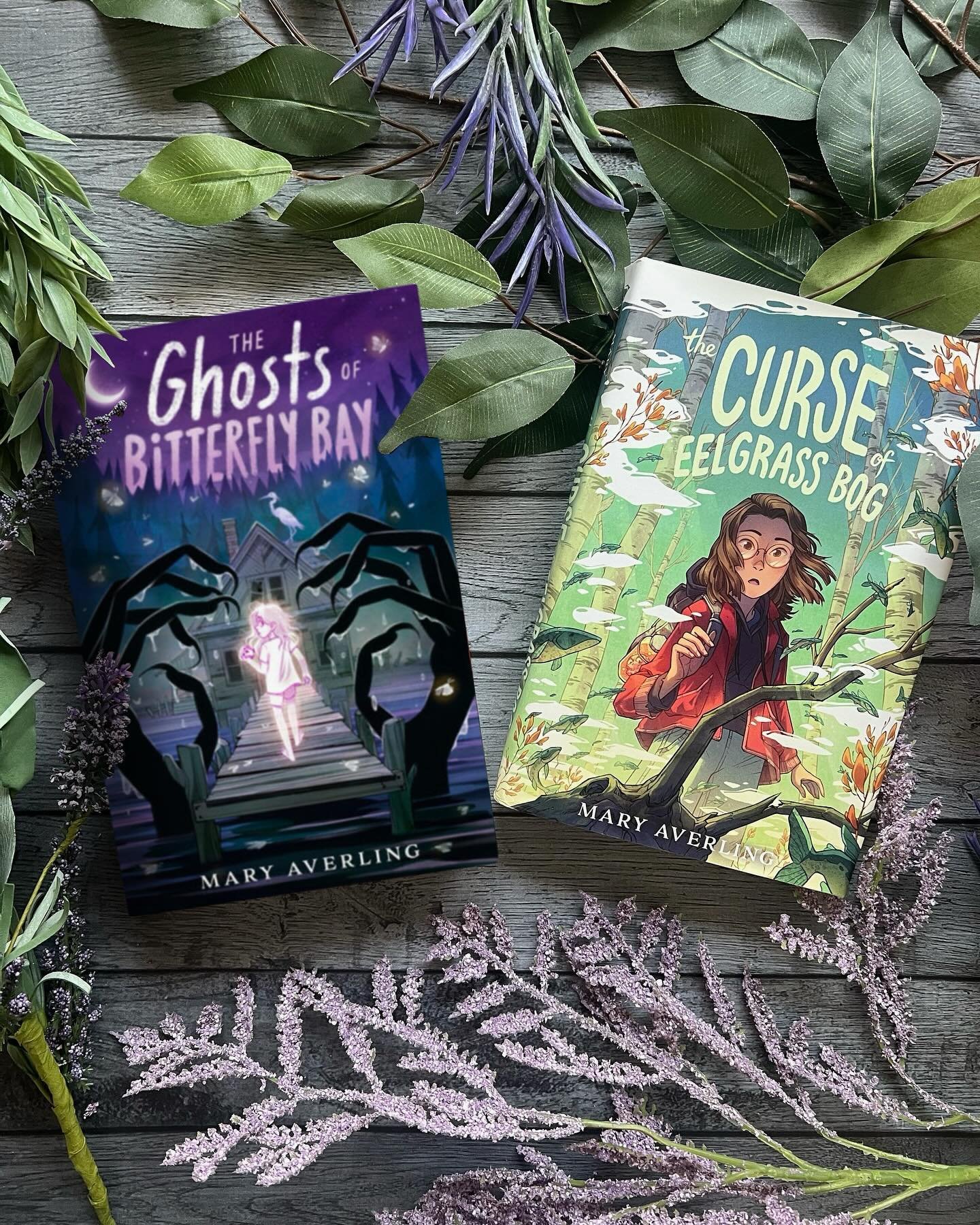 If you haven&rsquo;t picked up The Curse of Eelgrass Bog, it is a MUST 🖤✨ Beautiful, whimsical, and spooky! And then The Ghosts of Bitterfly Bay?!

Once again, Mary Averling&rsquo;s books will always make you feel something. This book is beautiful a