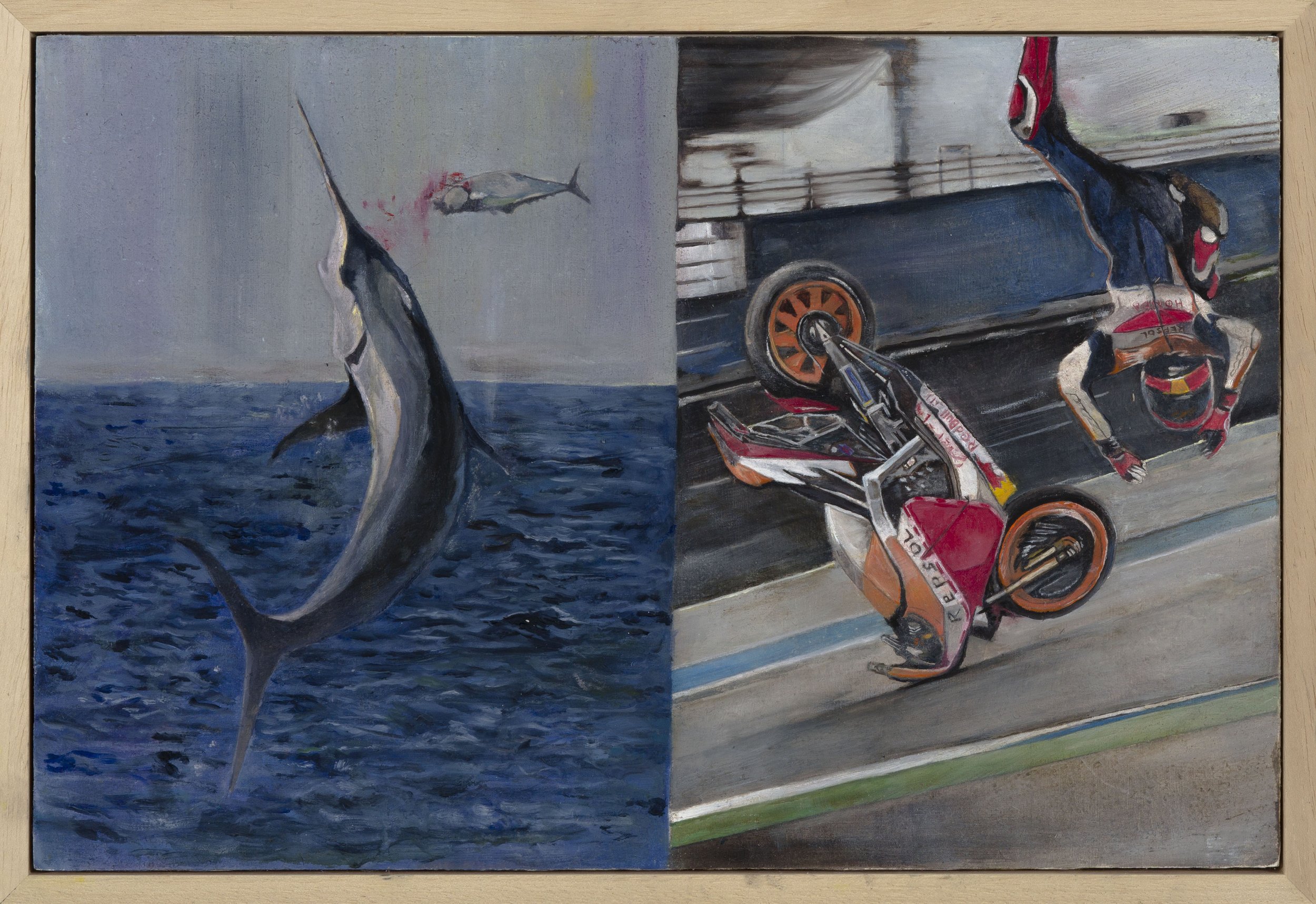 Natural/ entertainment
Oil paint on panel
300mm x 400mm
