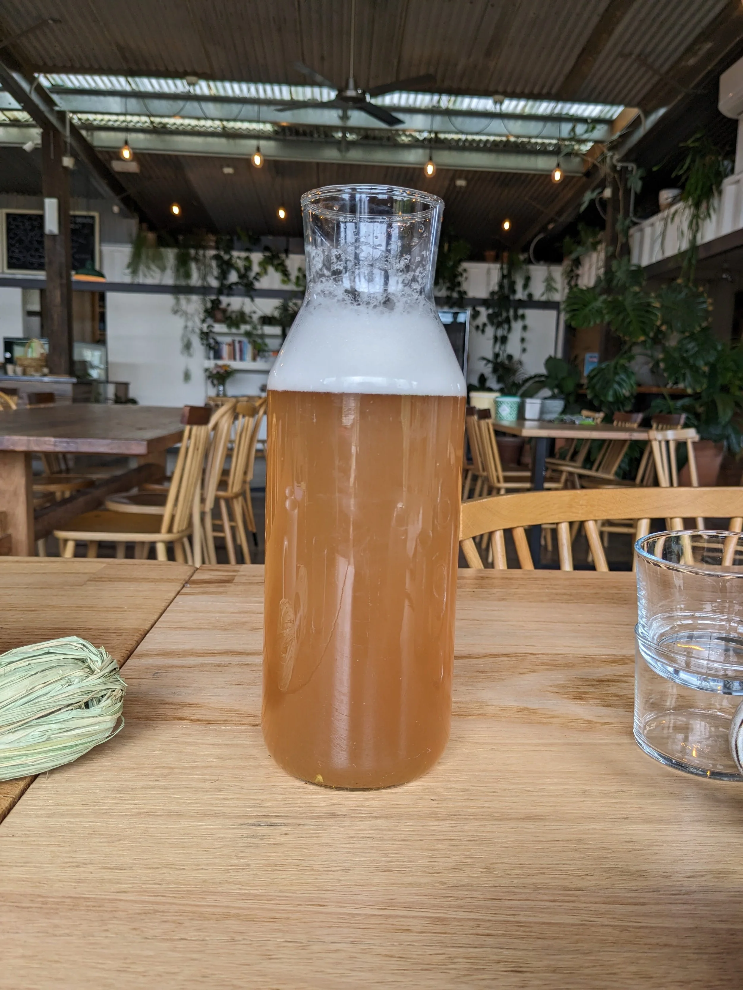Wattle Flower and River Mint Cordial