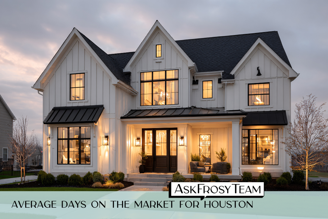 What is the Average Days on Market for Houston Homes in December 2025?