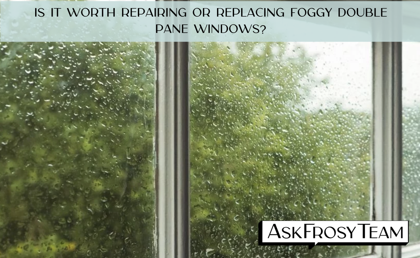 What is the lifespan of a double-pane window?