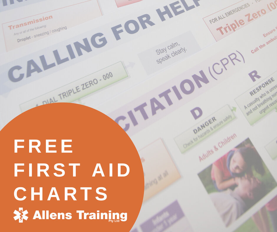 First Aid Charts - FREE DOWNLOAD