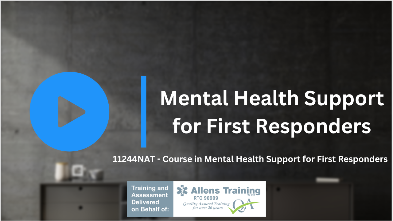 Mental Health First Aid Course Sunshine Coast — Allens Training
