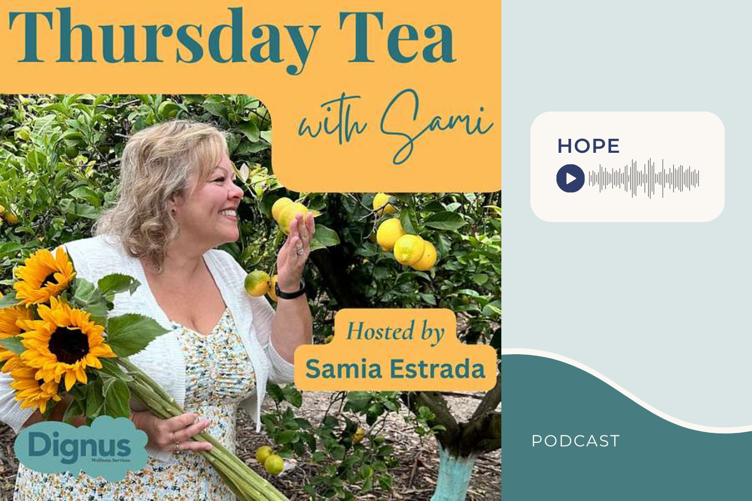 Thursday Tea with Sami podcast cover