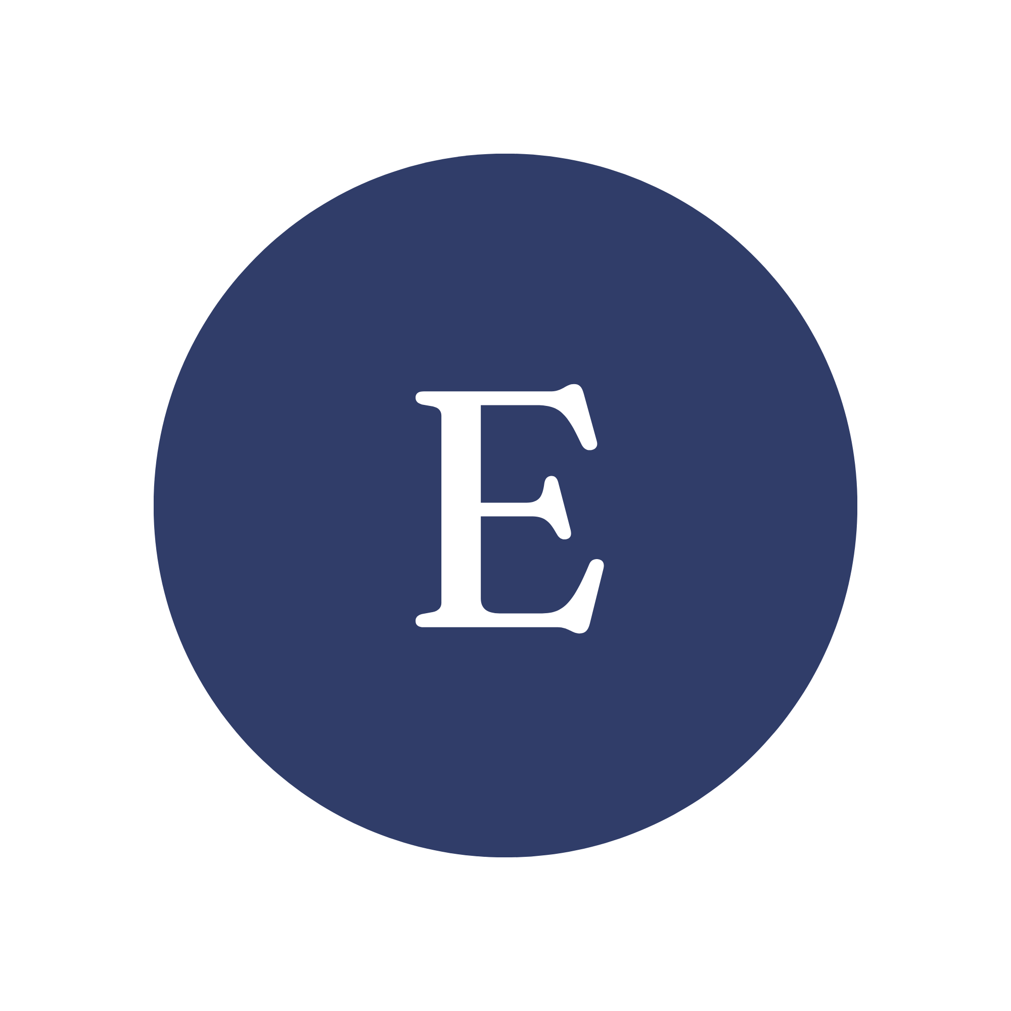 E icon