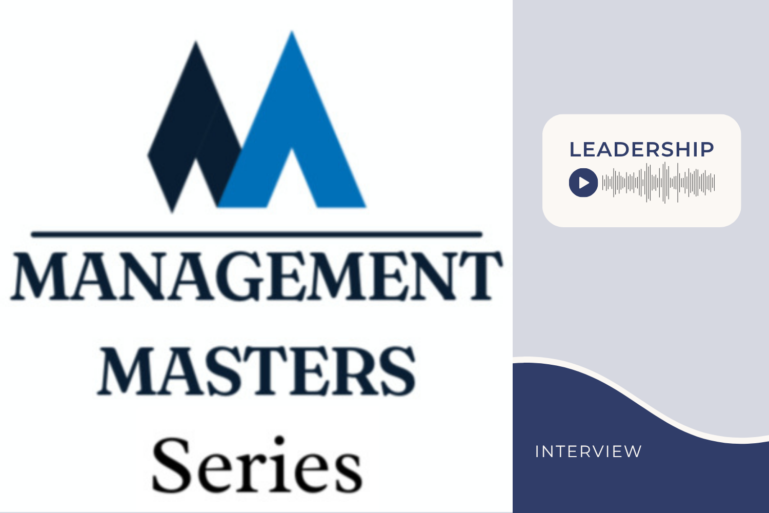 Management Masters Series with Reggie Jeffries