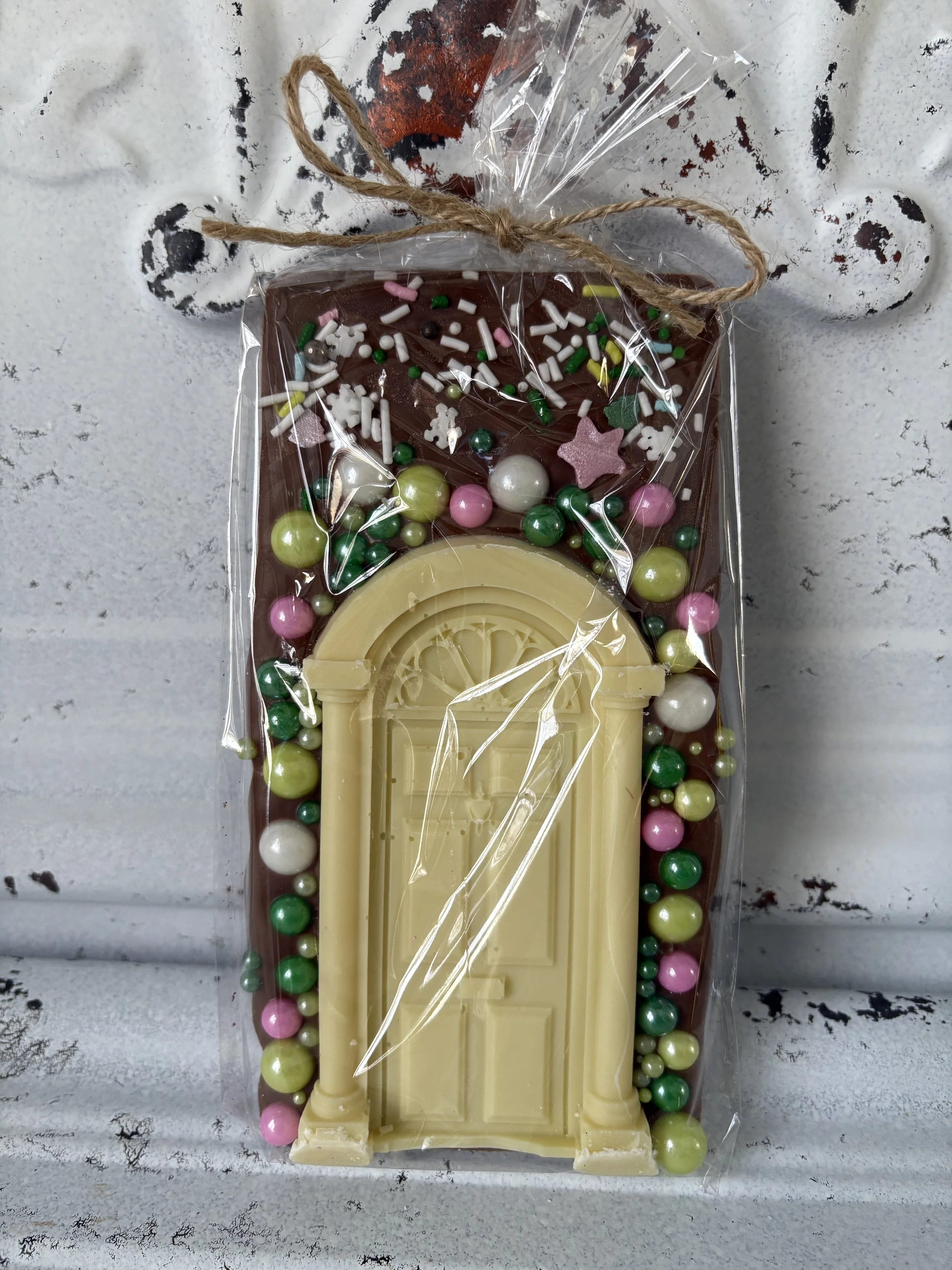 Home for the Holidays Begian Chocolate Bar, Cheeky Mama Baking Co.