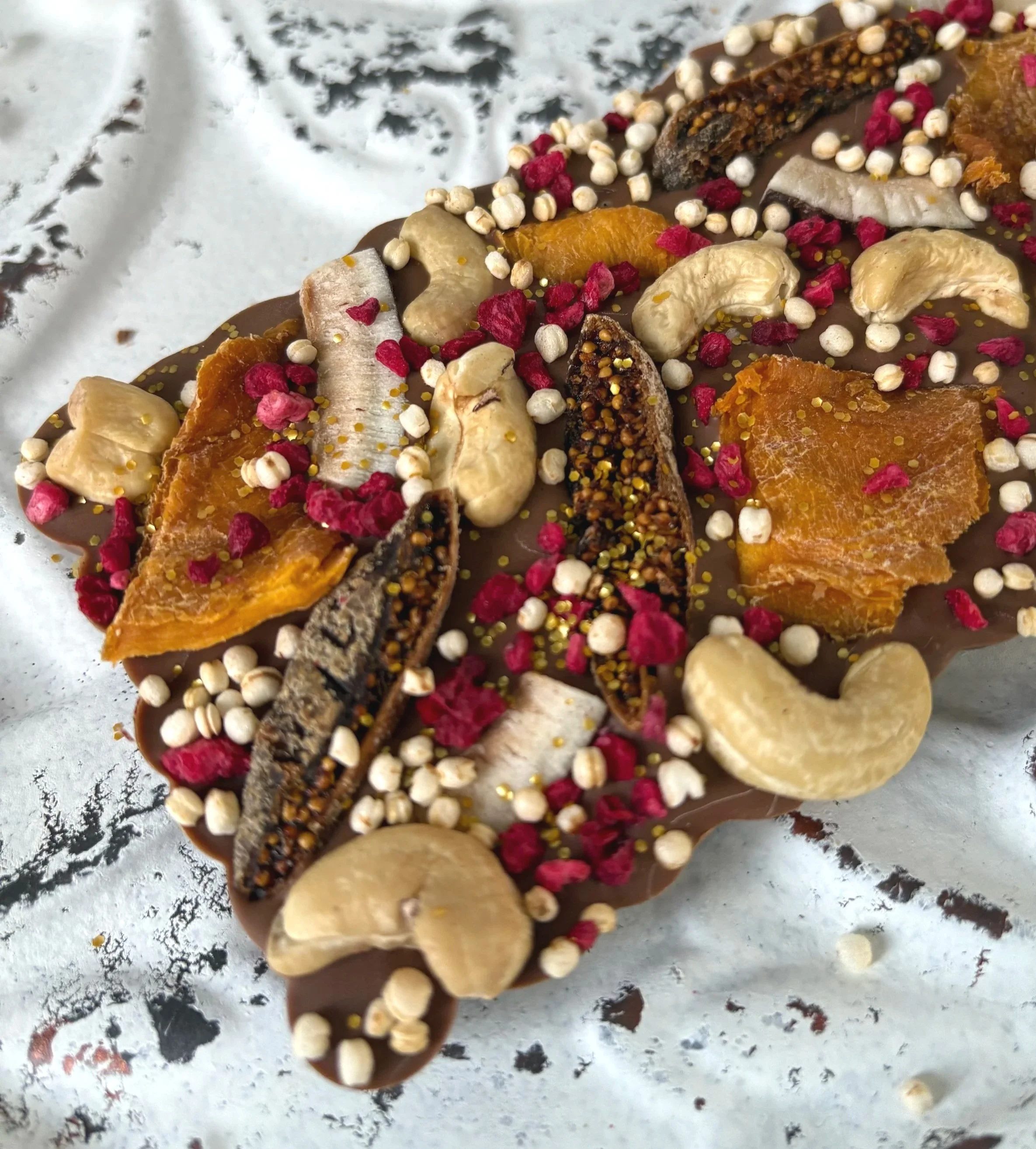 Exotic Large Cheeky Mama Artisanal Belgian Chocolate Bar