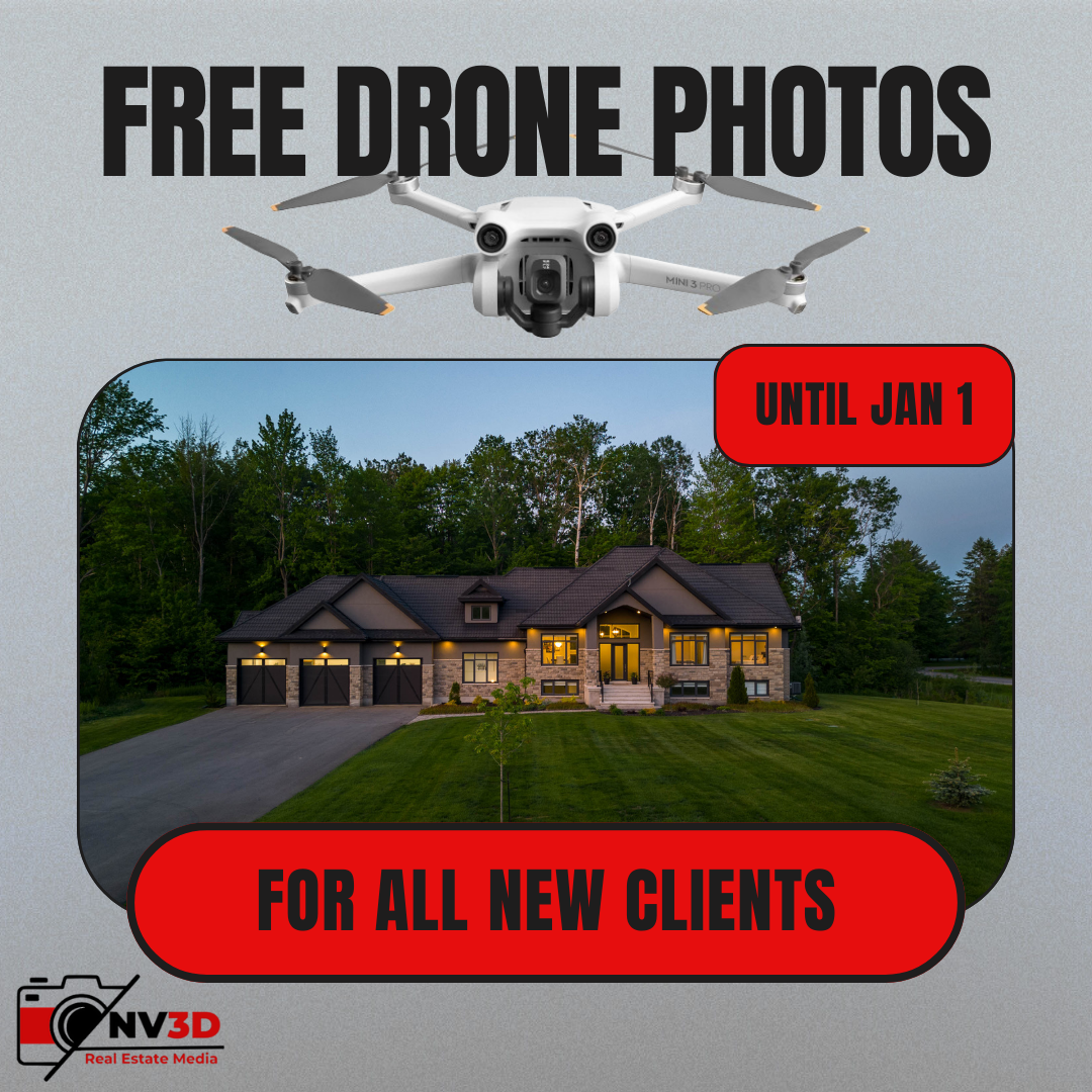FREE DRONE PHOTOS FOR ALL NEW CLIENTS