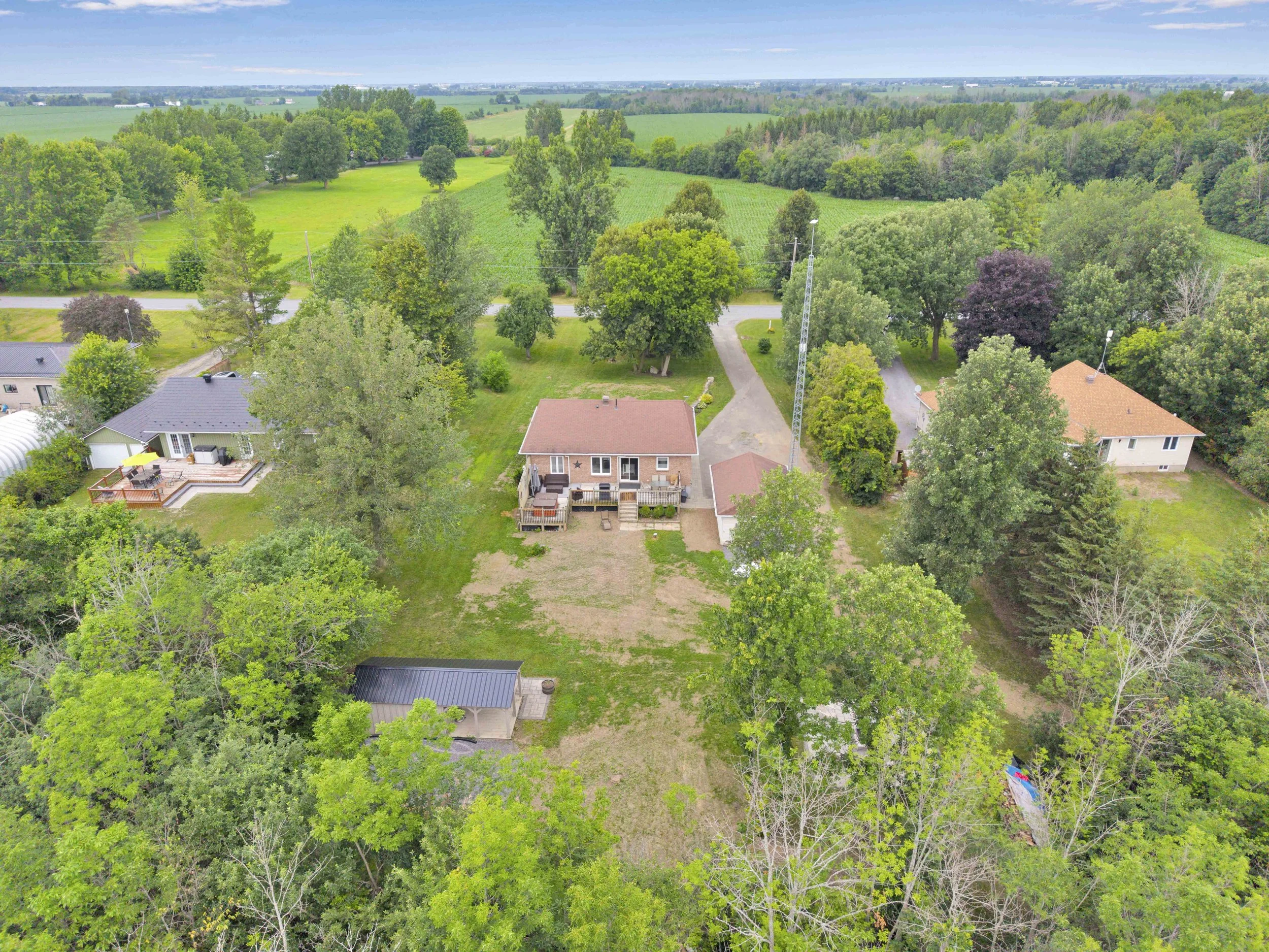 Drone Video Crysler Ontario 