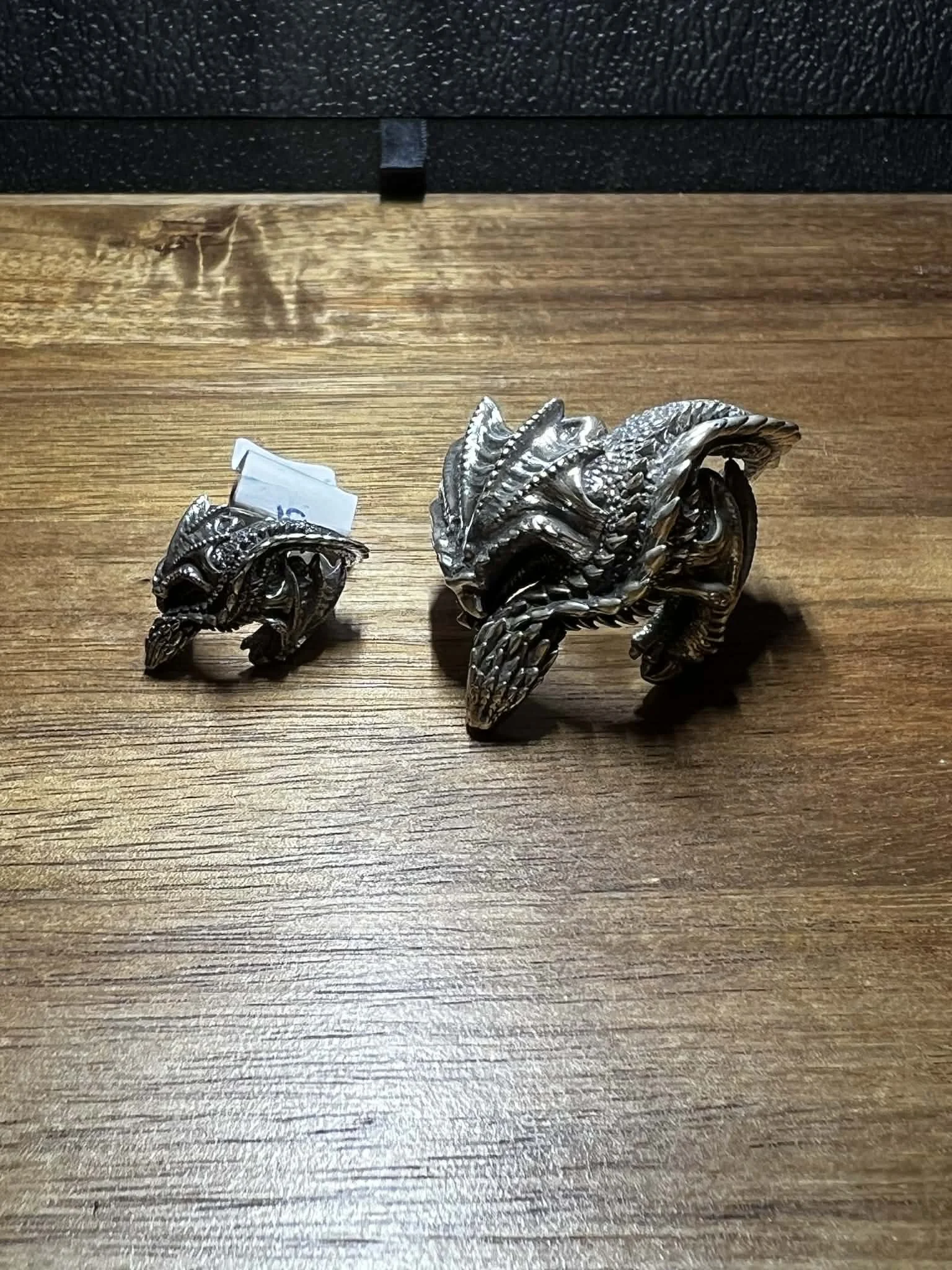 Sterling Silver Dragon Ring