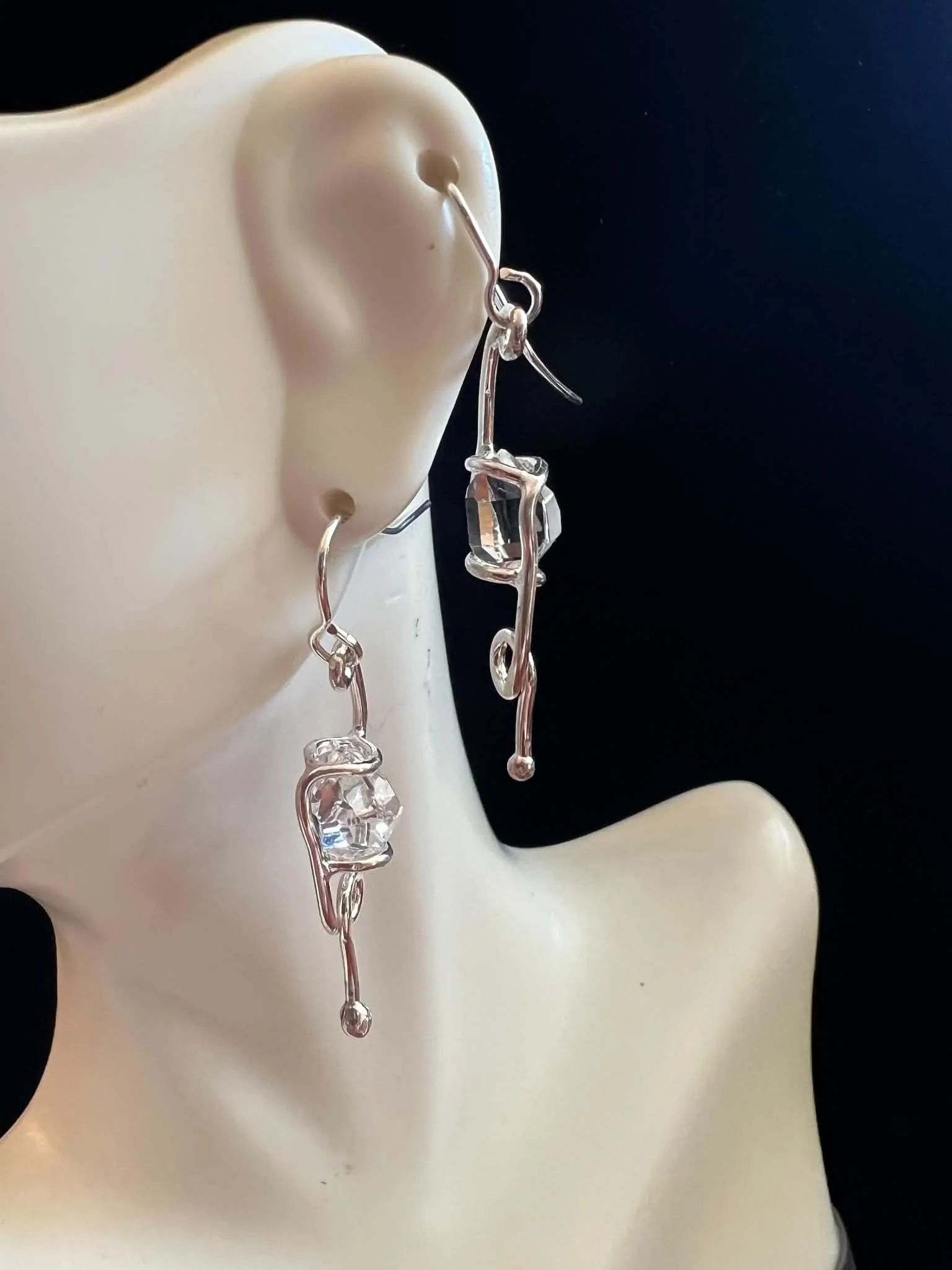 Herkimer Diamond Earrings